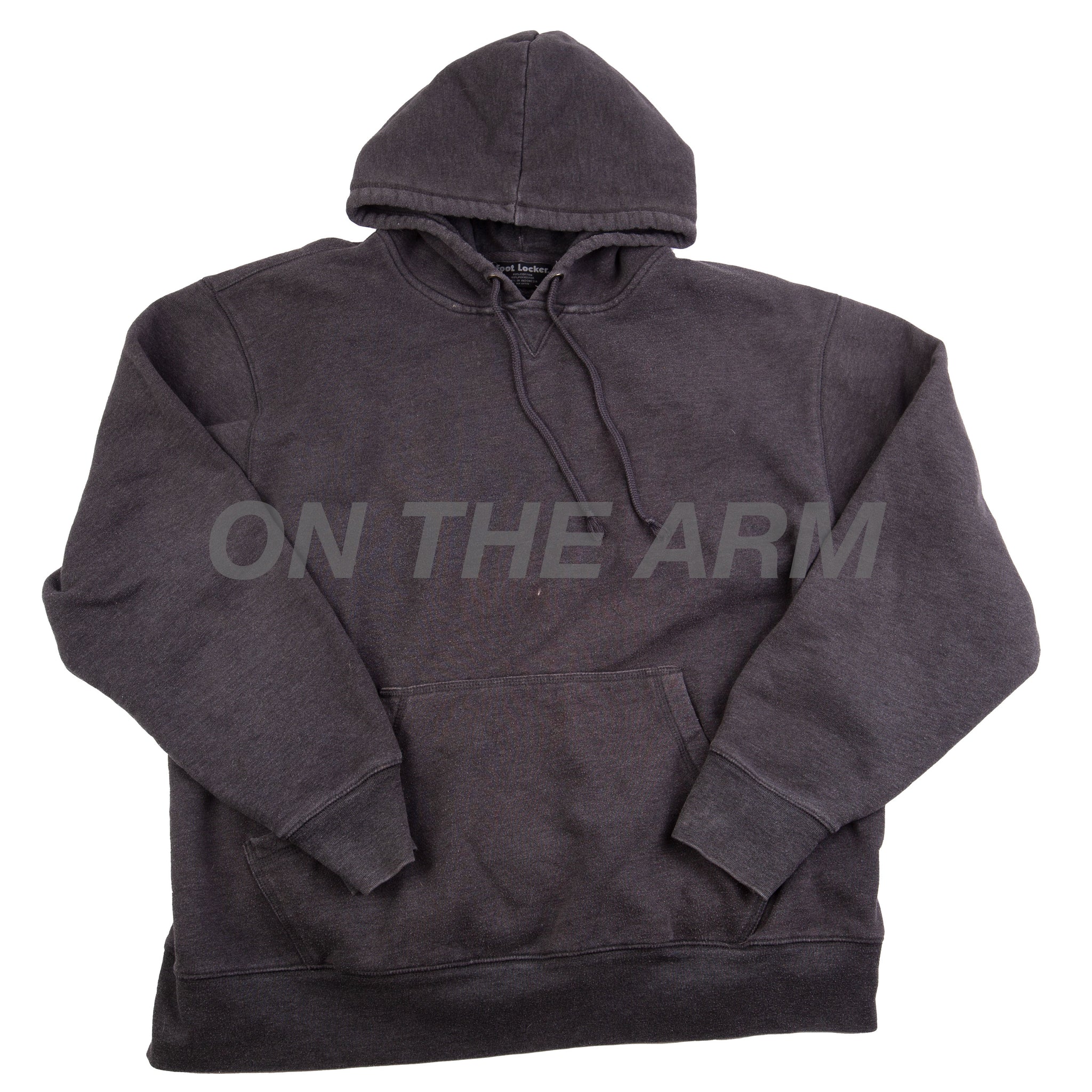 Vintage Charcoal Foot Locker Blank Hoodie (2000's)