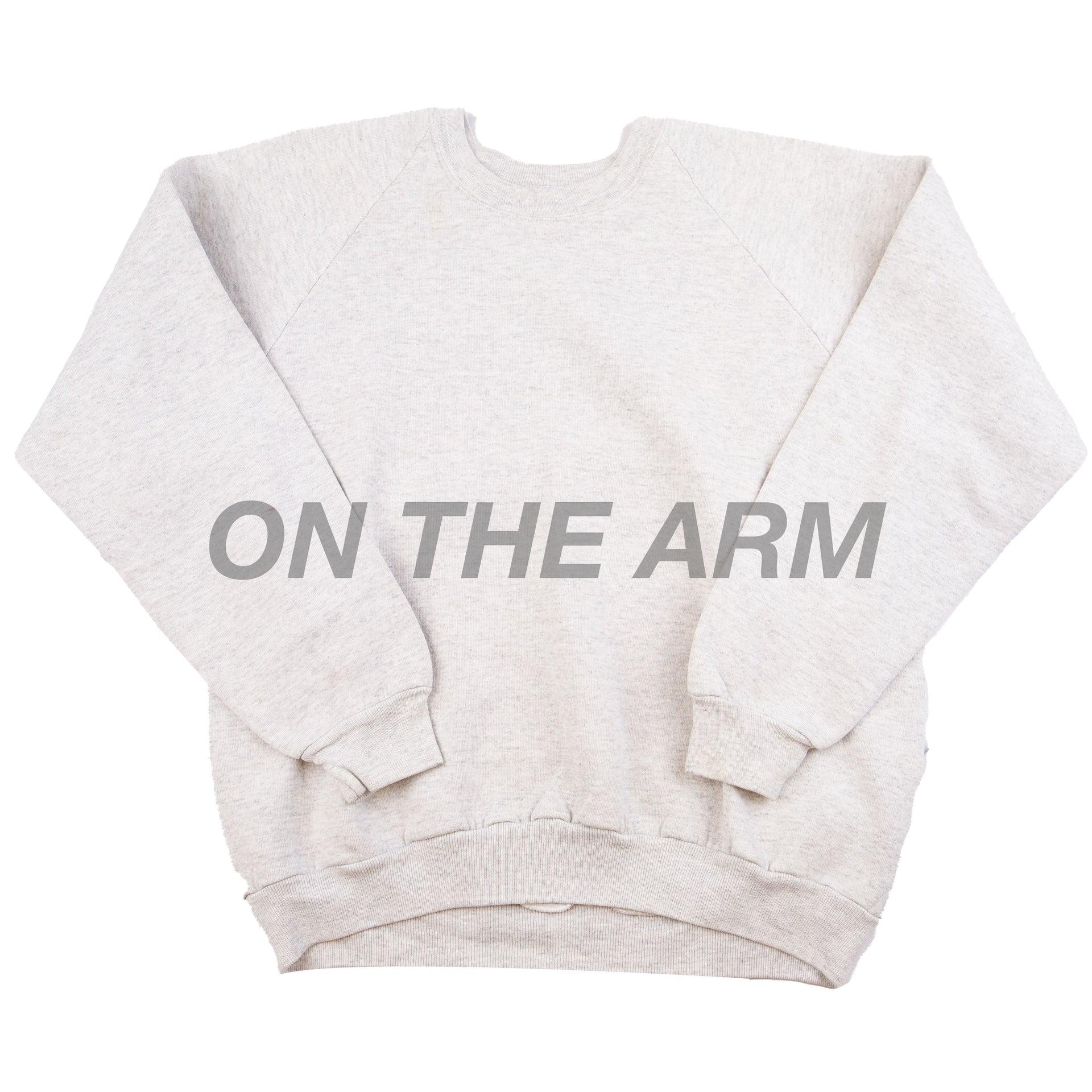 Vintage Fruit Of The Loom Grey Crew