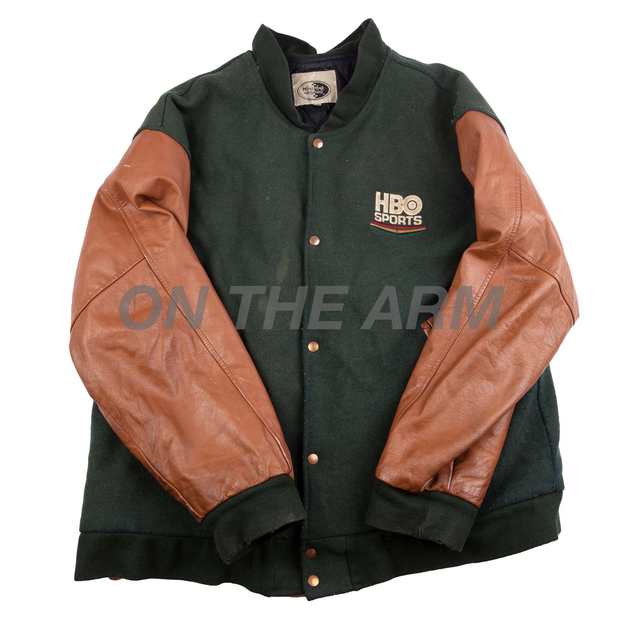 Vintage Green HBO Inside The NFL Jacket 1990 s On The Arm