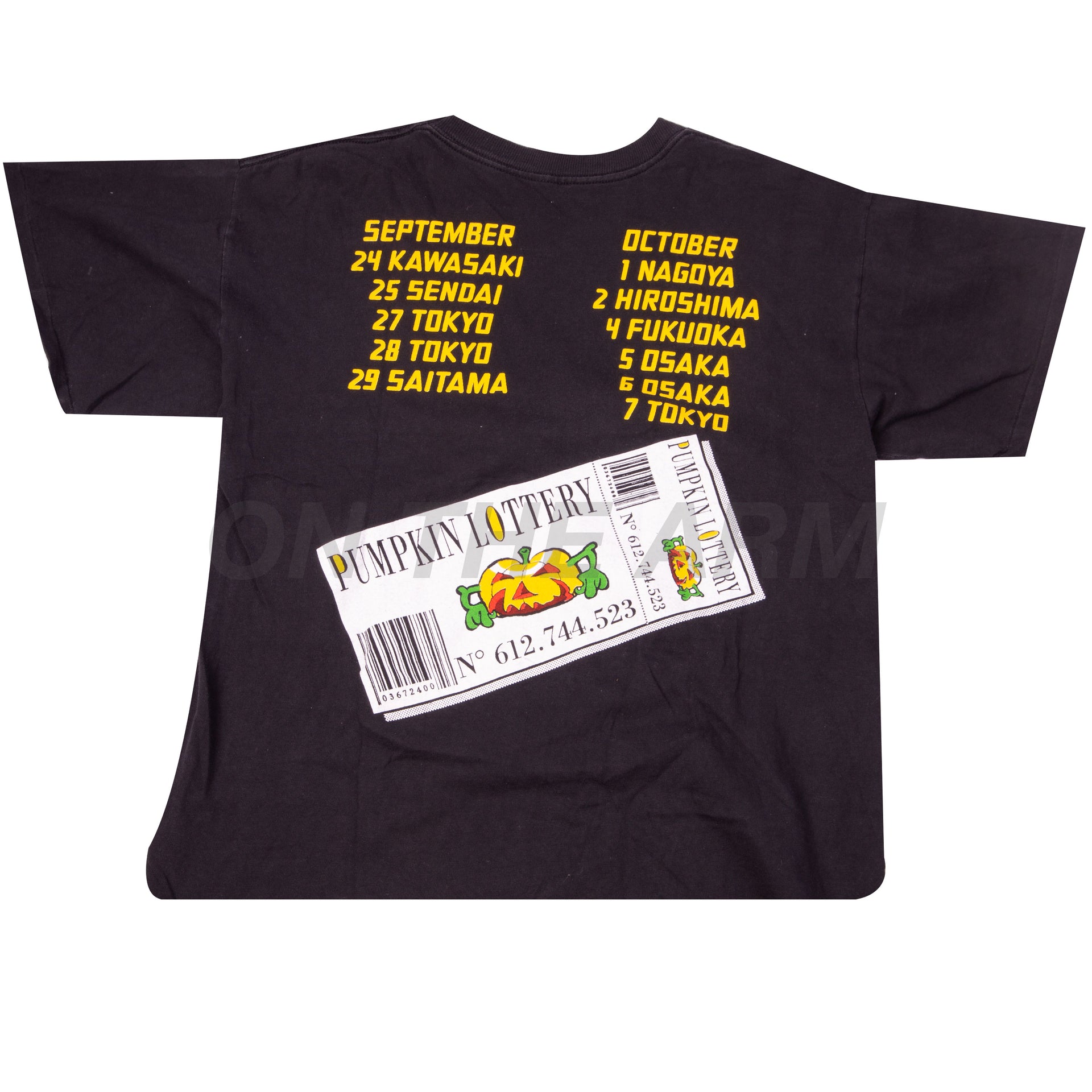 Vintage Black Helloween Japan Tour Tee