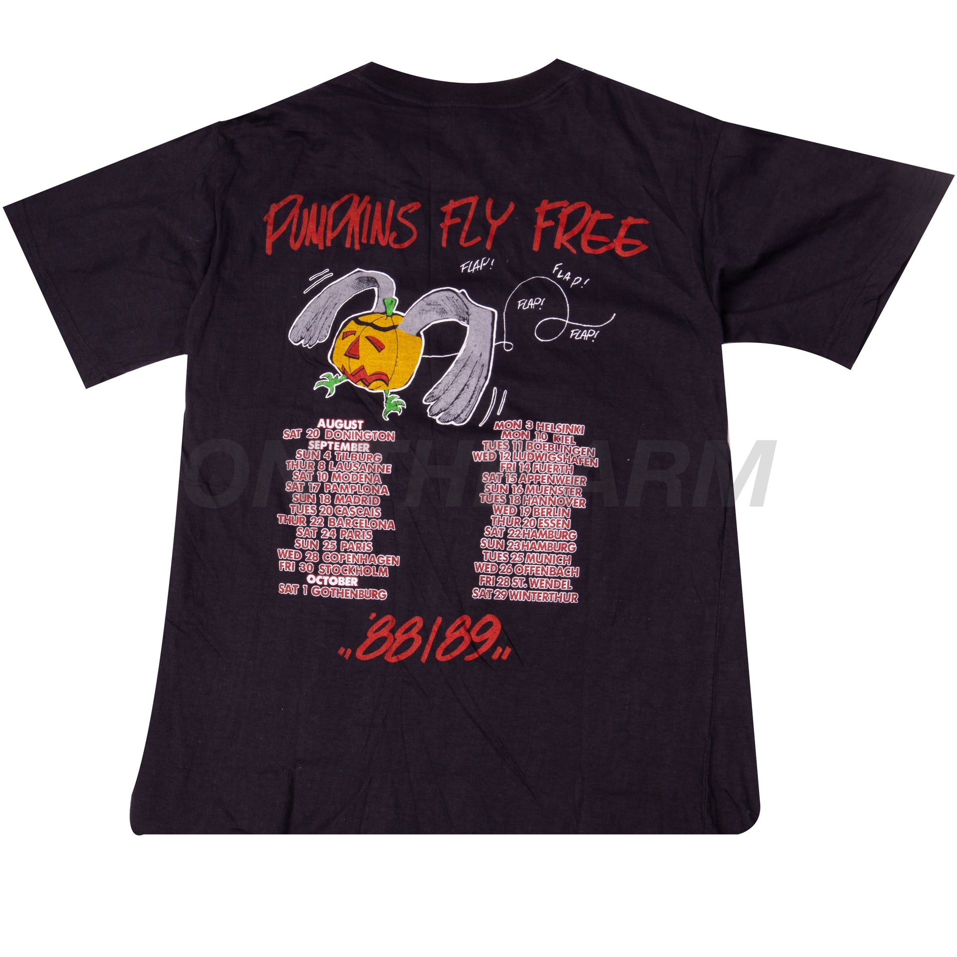 Vintage Black Helloween I Want Out Tee
