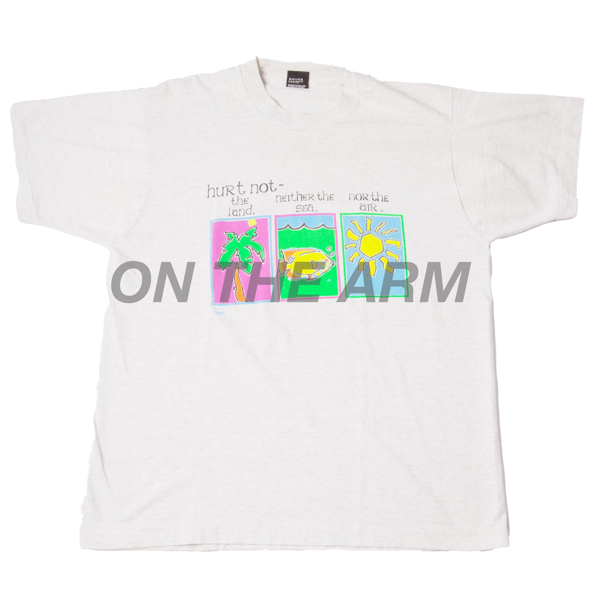 Vintage Grey Hurt Not Tee