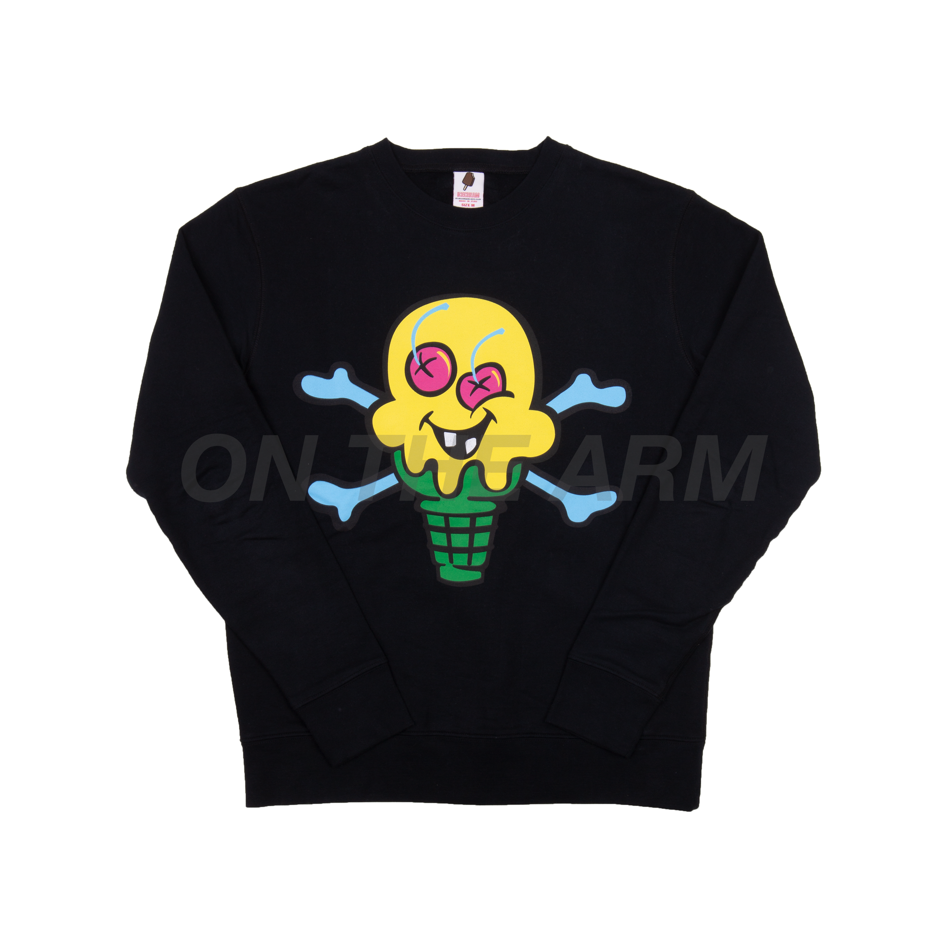 Vintage Ice Cream Multi Color Crew