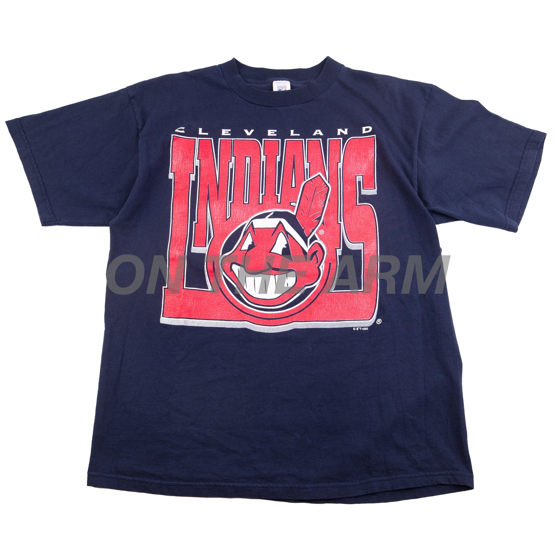 Vintage Navy Blue Cleveland Indians Tee