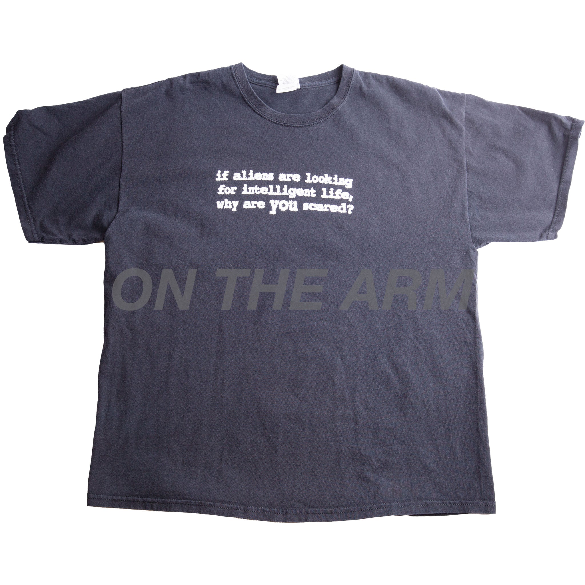 Vintage Black Intelligent Life Tee (2000's)