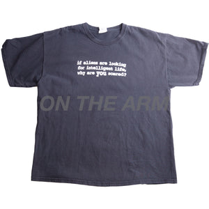 Vintage Black Intelligent Life Tee (2000's)