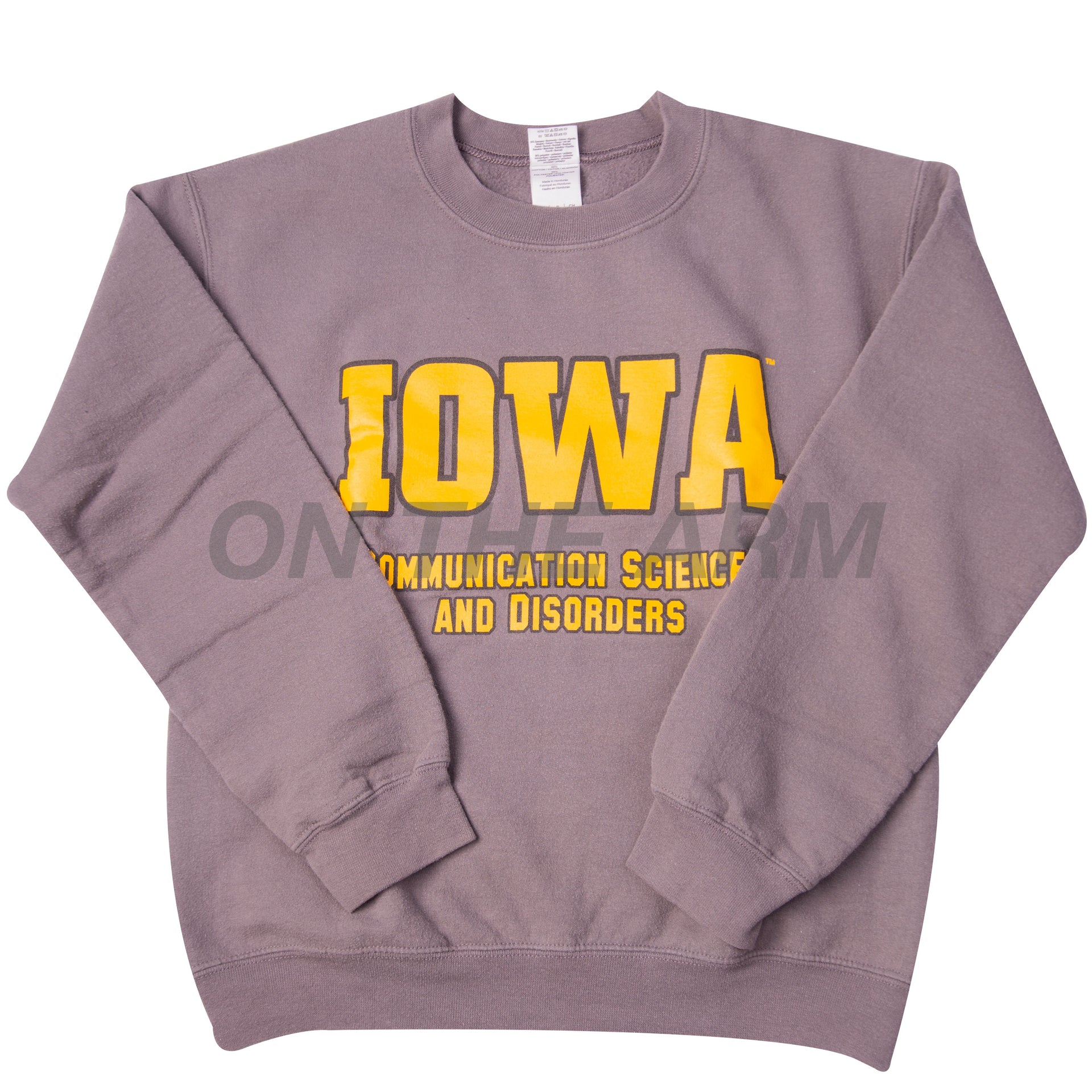 Vintage Grey Iowa Communications Crew