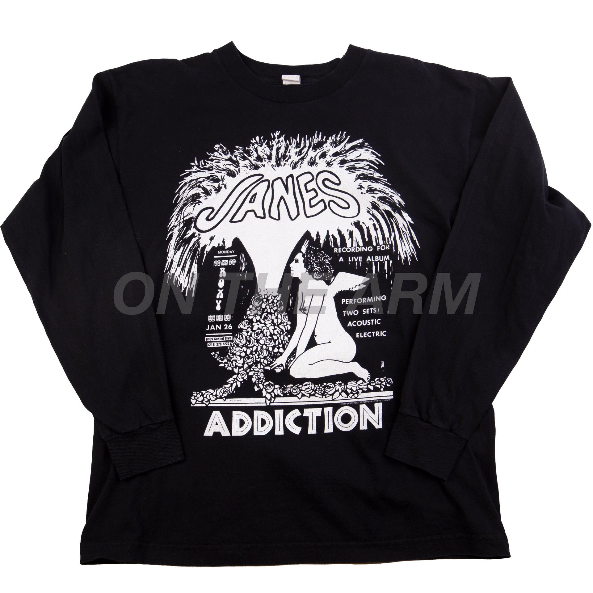 Vintage Black Jane's Addiction Kettle Whistle L/S (1997)