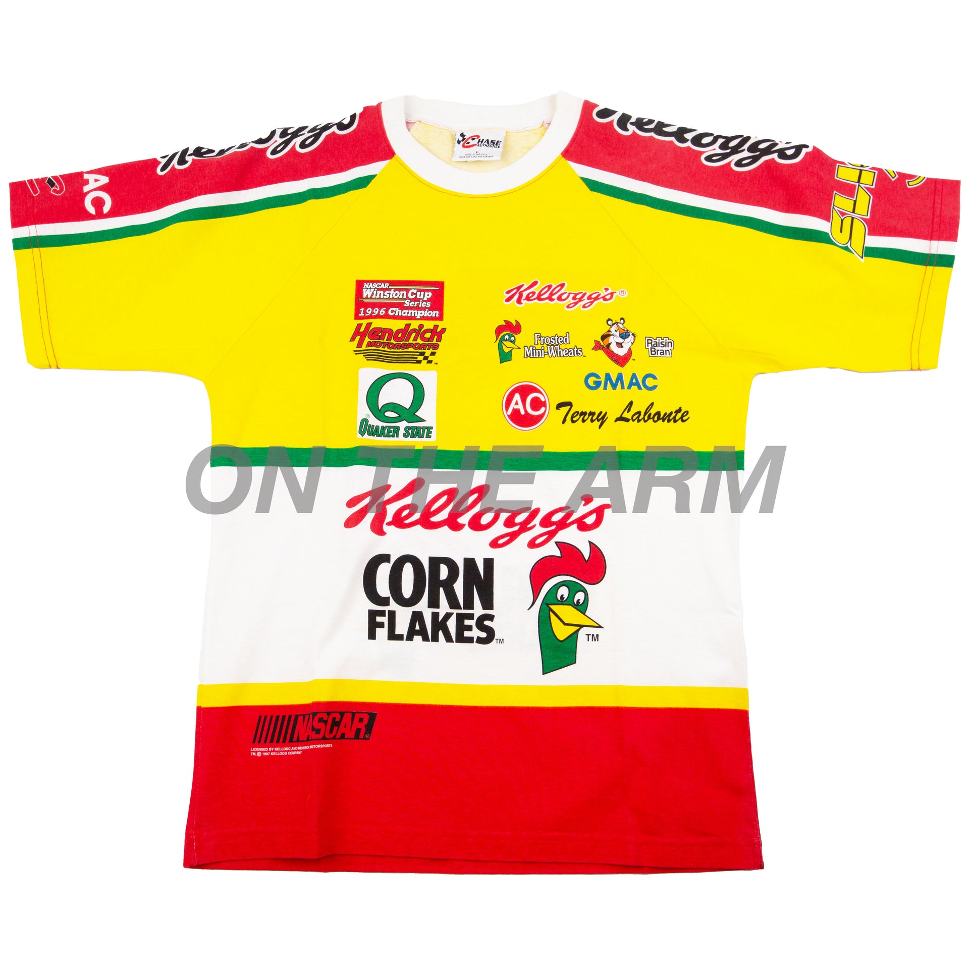 Vintage Nascar Kelloggs All Over Print Tee (1996)