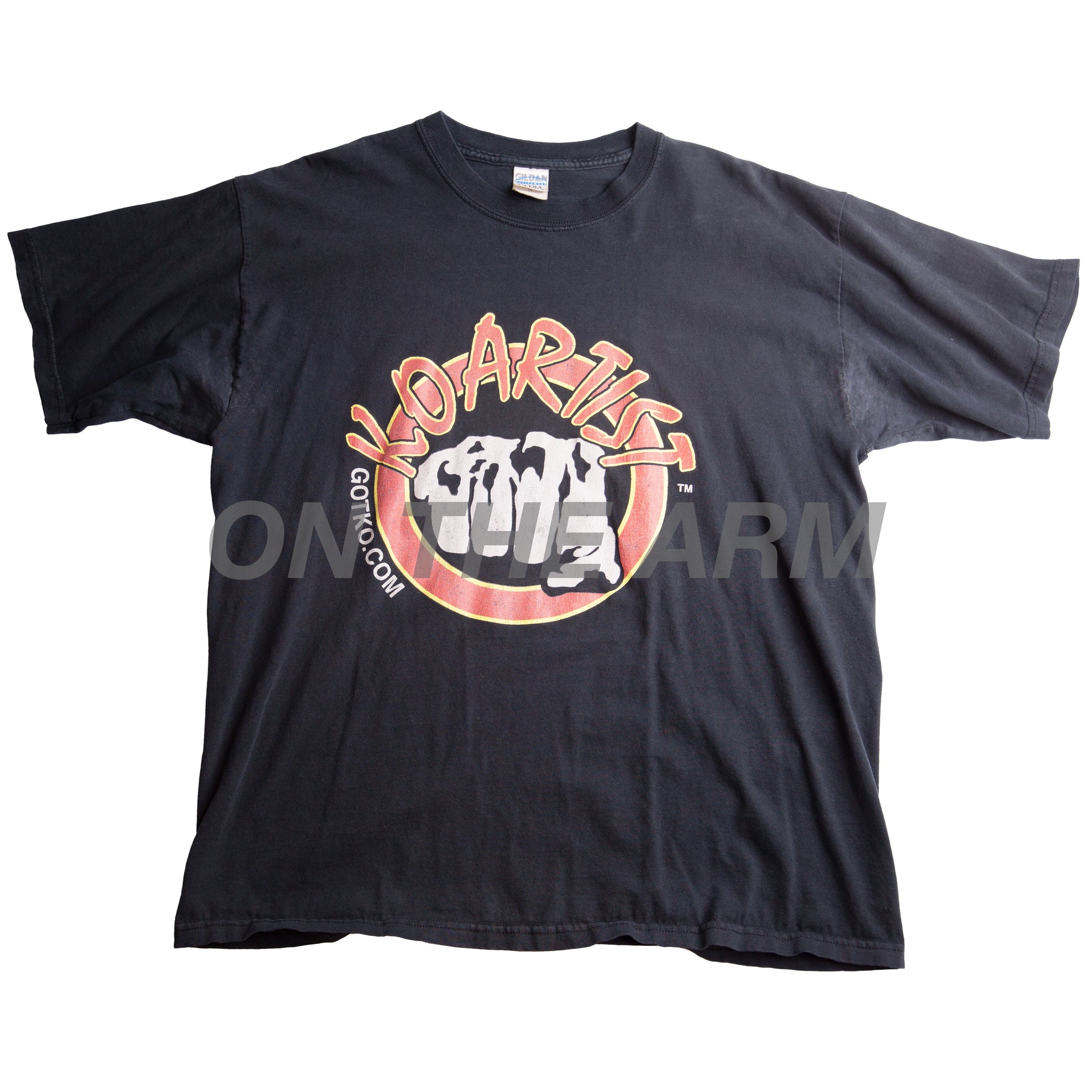 Vintage Black KO Artist Tee
