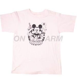 Vintage Pink Hippie Mickey Tee