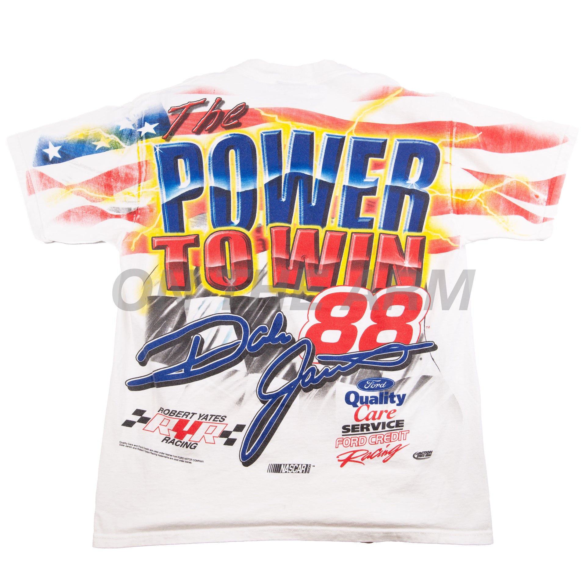 Vintage All Over Print Dale Jarrett Racing Tee (1990's)