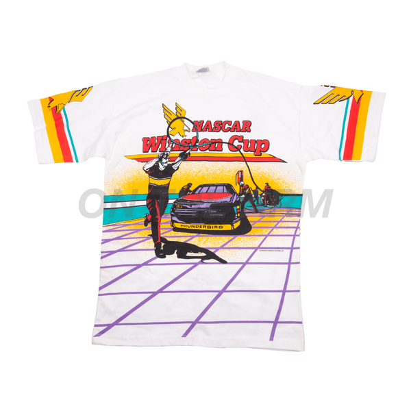 Vintage White NASCAR Thunderbird Tee