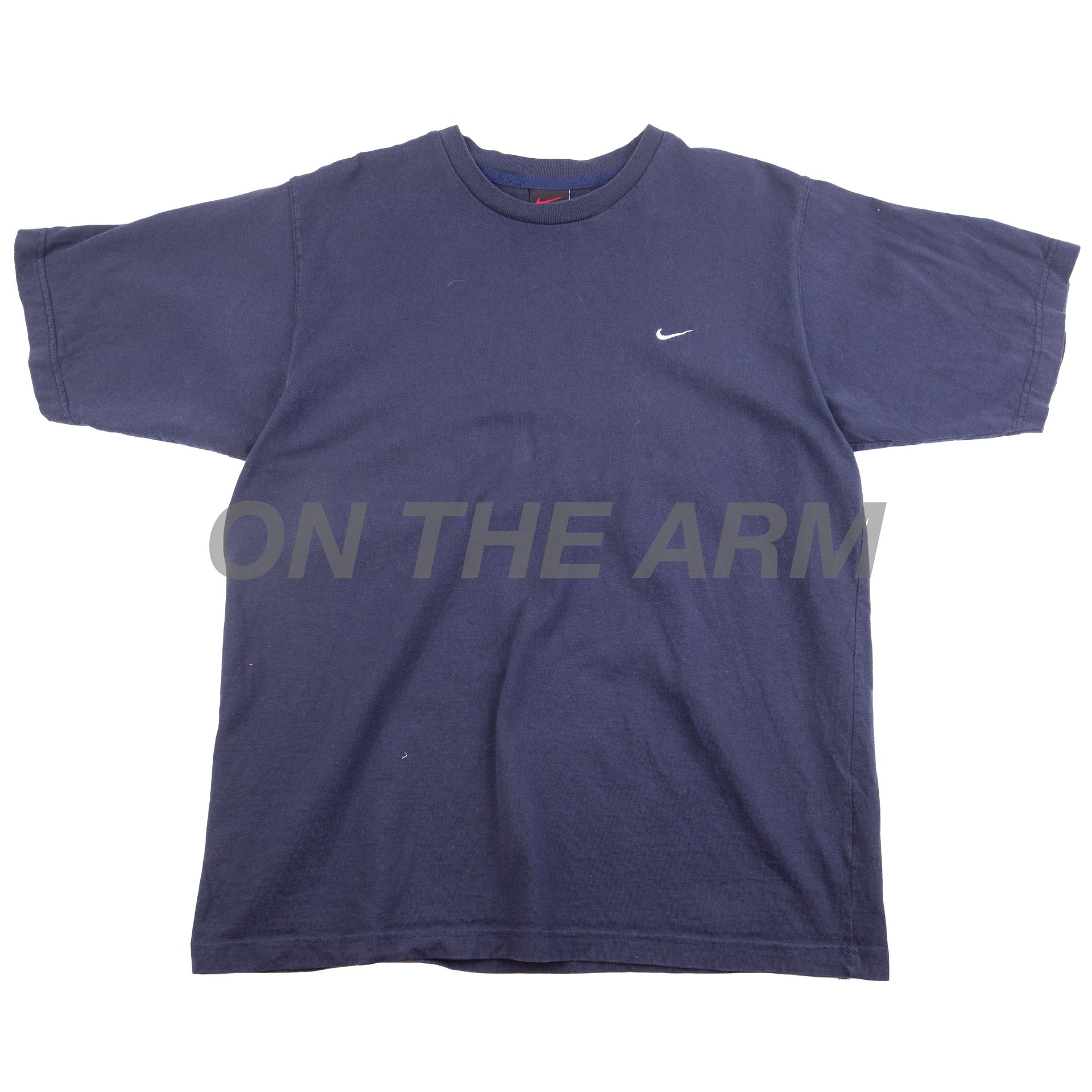 Vintage Navy Nike Small Swoosh Logo (1990's)