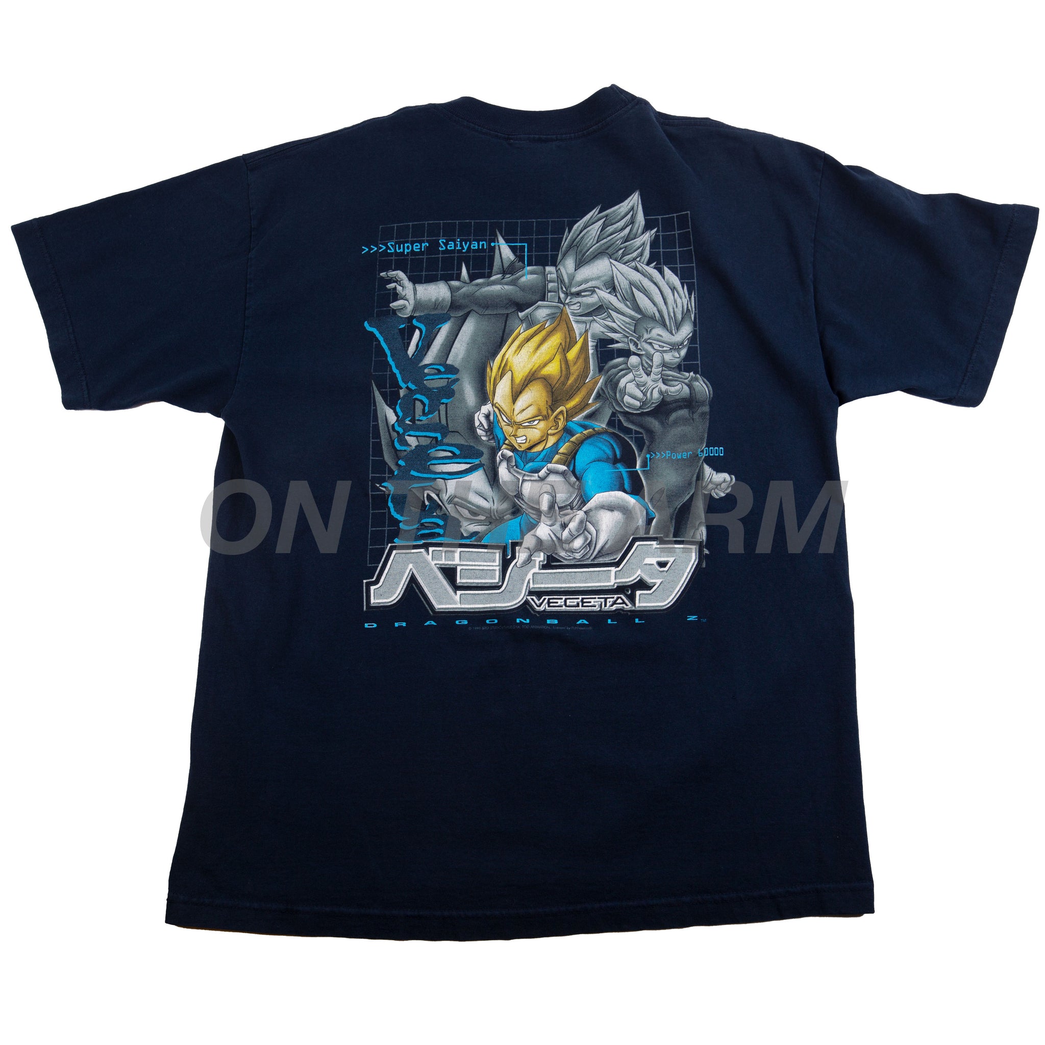 Vintage Navy Dragon Ball Z Vegeta Tee (1990's)