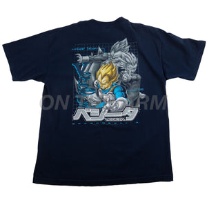 Vintage Navy Dragon Ball Z Vegeta Tee (1990's)