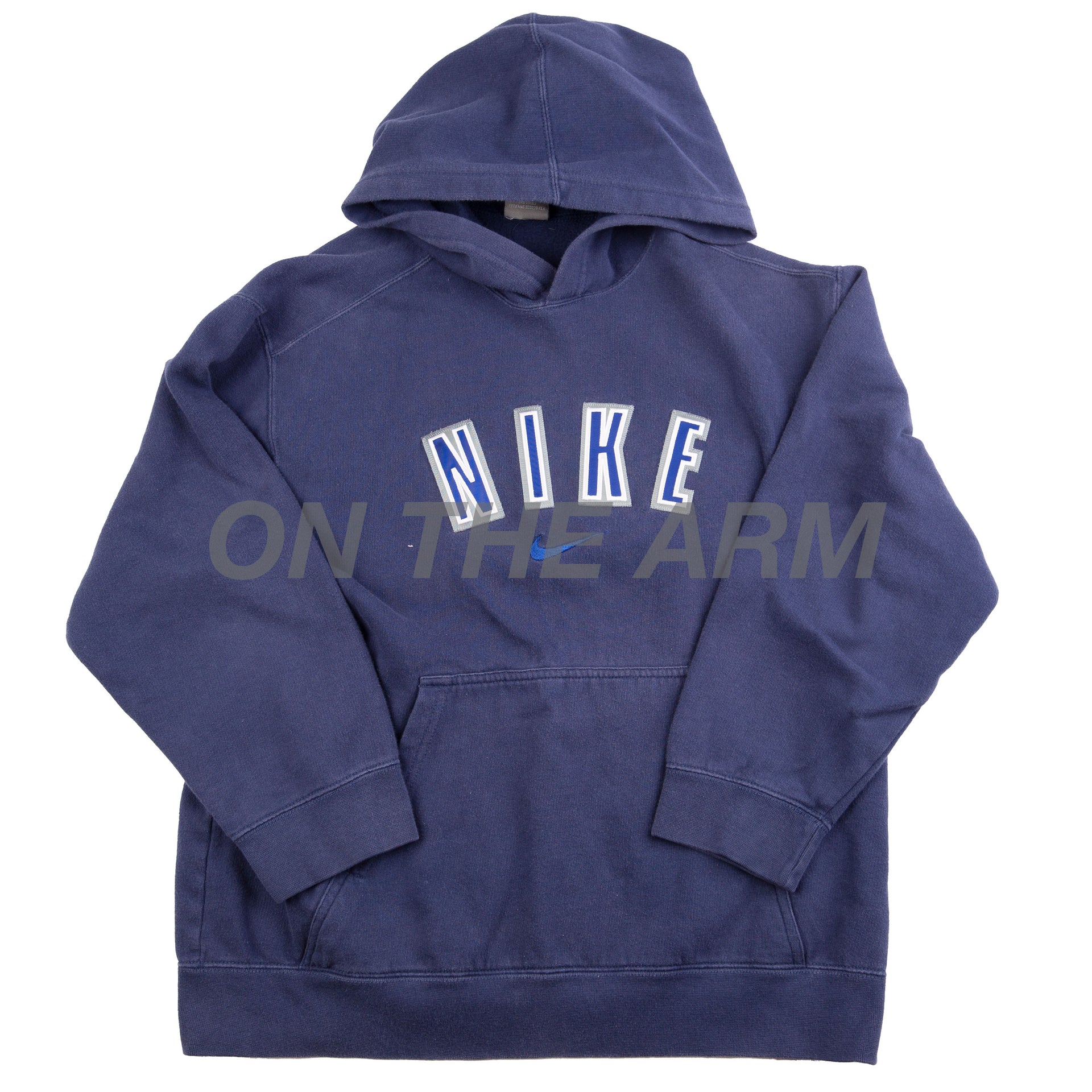 Vintage Navy Nike Arc Logo Hoodie (2000's)
