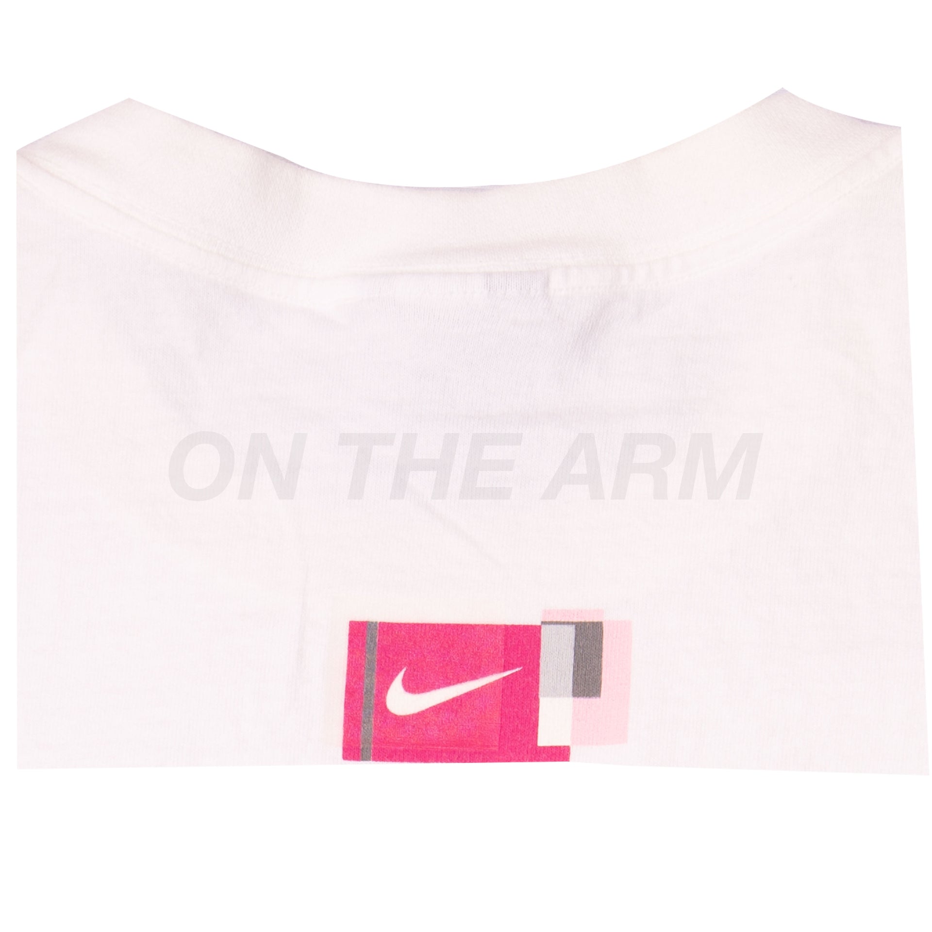 Vintage White/Pink Nike Box Tee