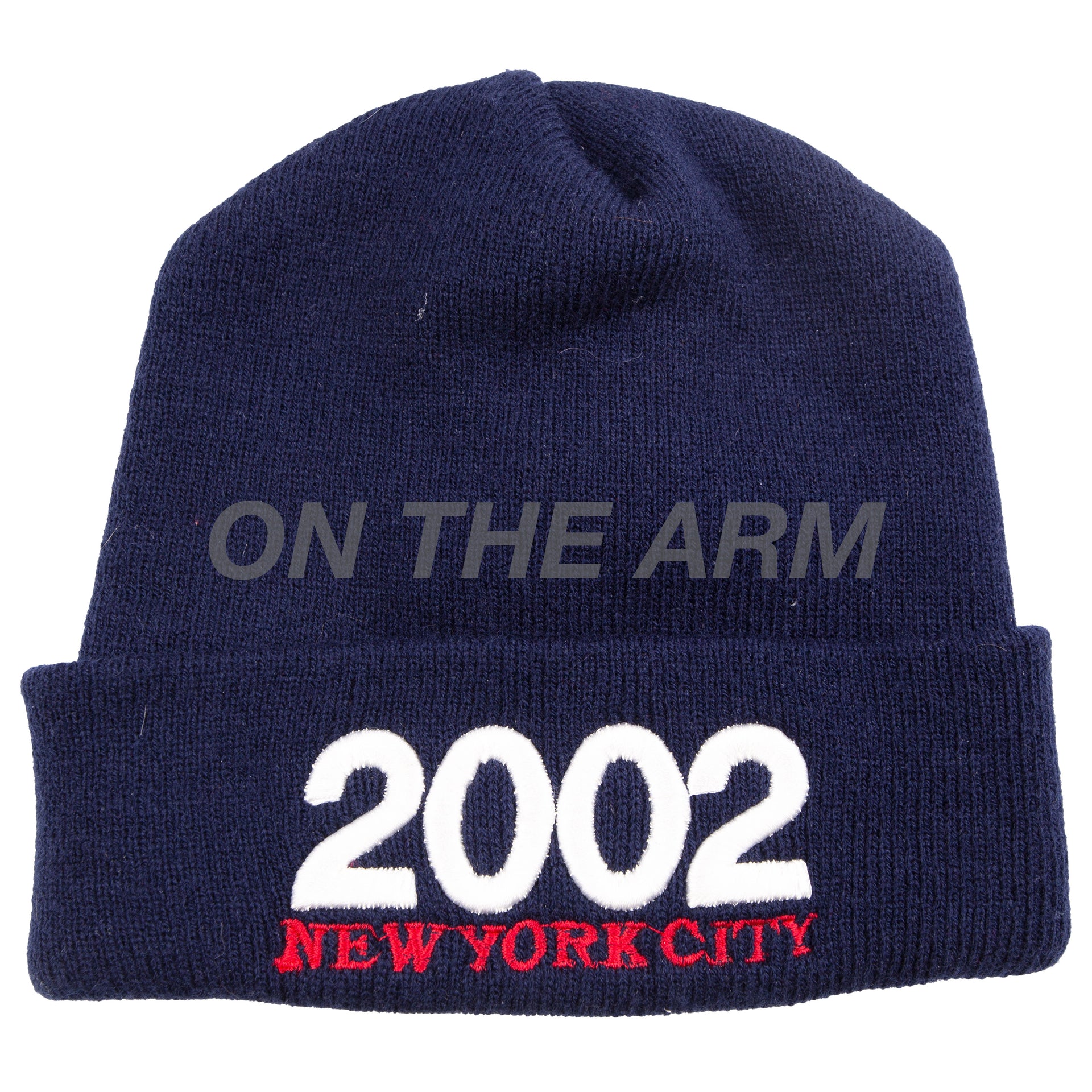 Vintage Navy New York City Beanie (2002)