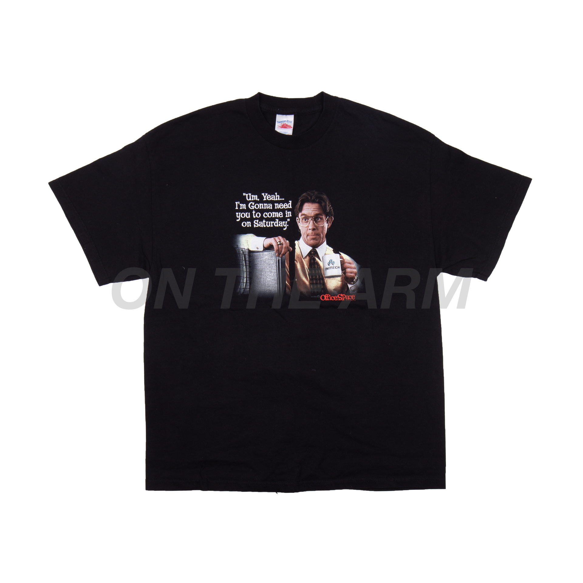 Vintage Black Office Space Tee