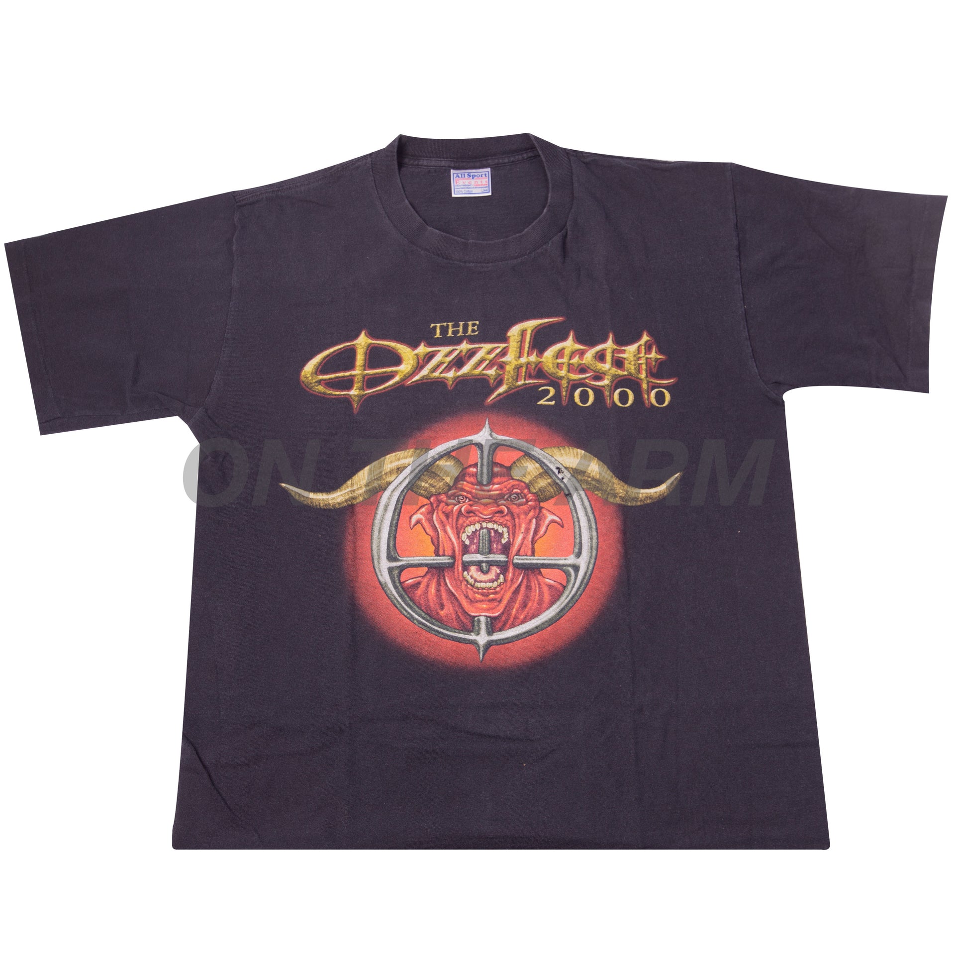 Vintage Black Ozzfest Tee (2000)