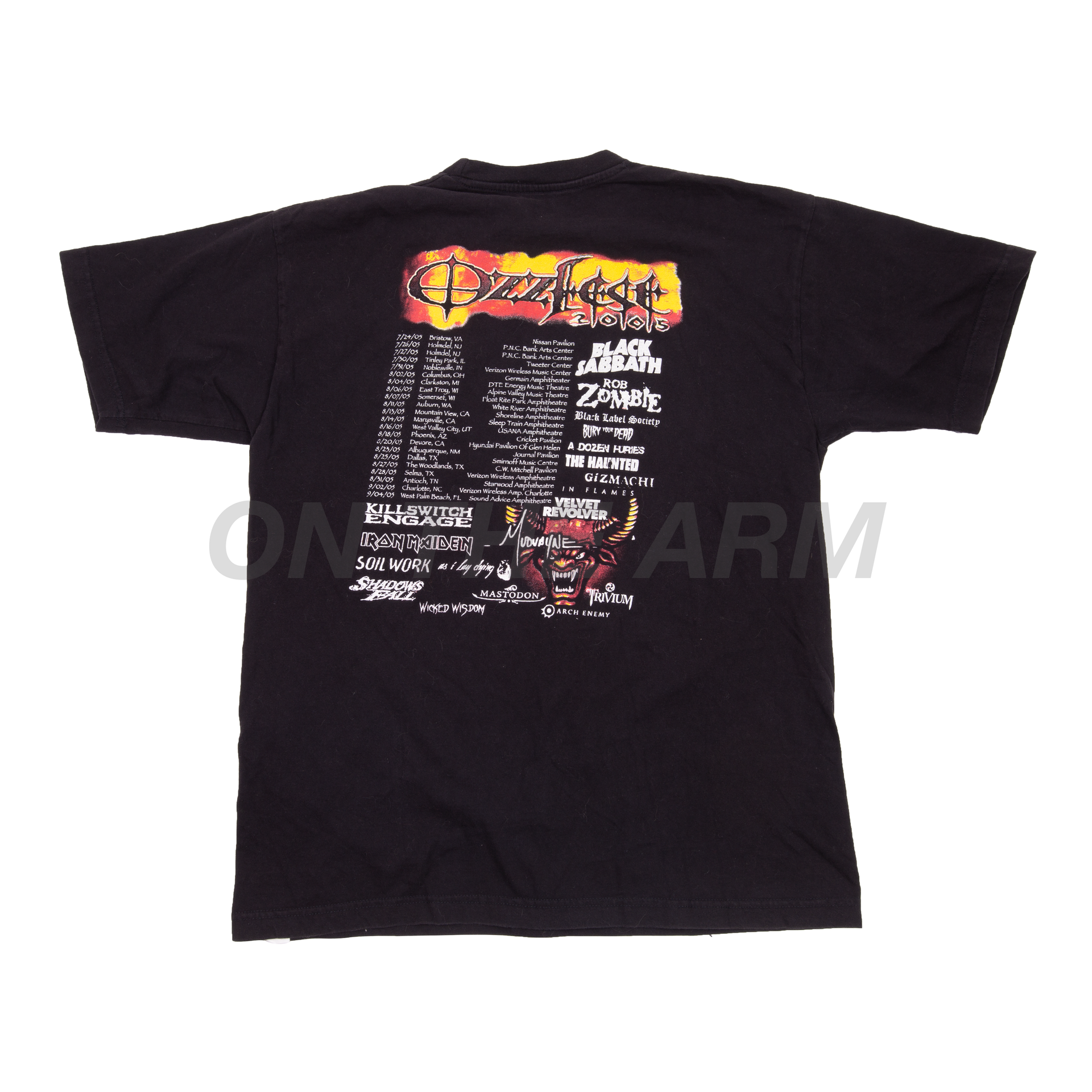 Vintage Black Ozzfest Tee