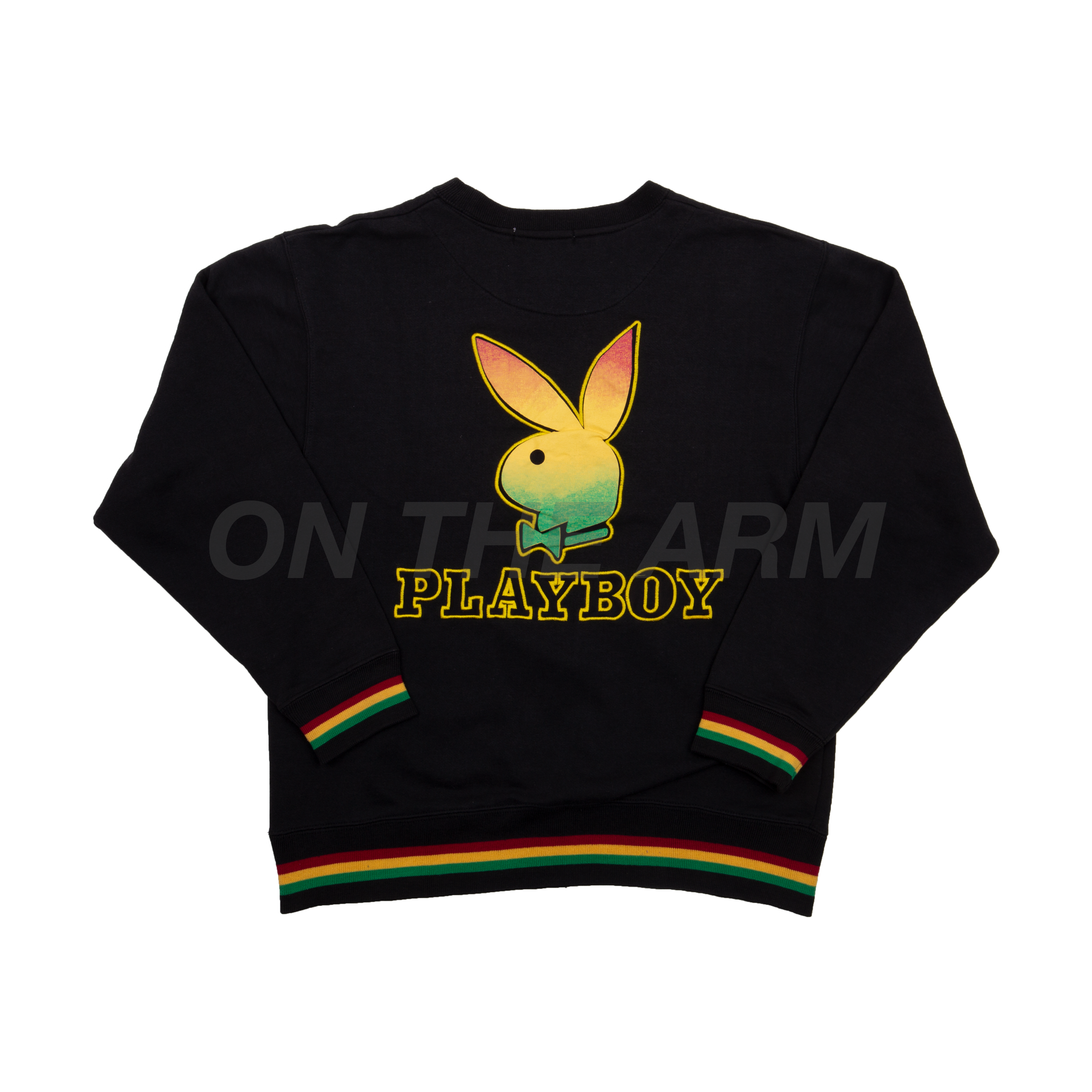 Vintage Black Playboy Rasta Crew