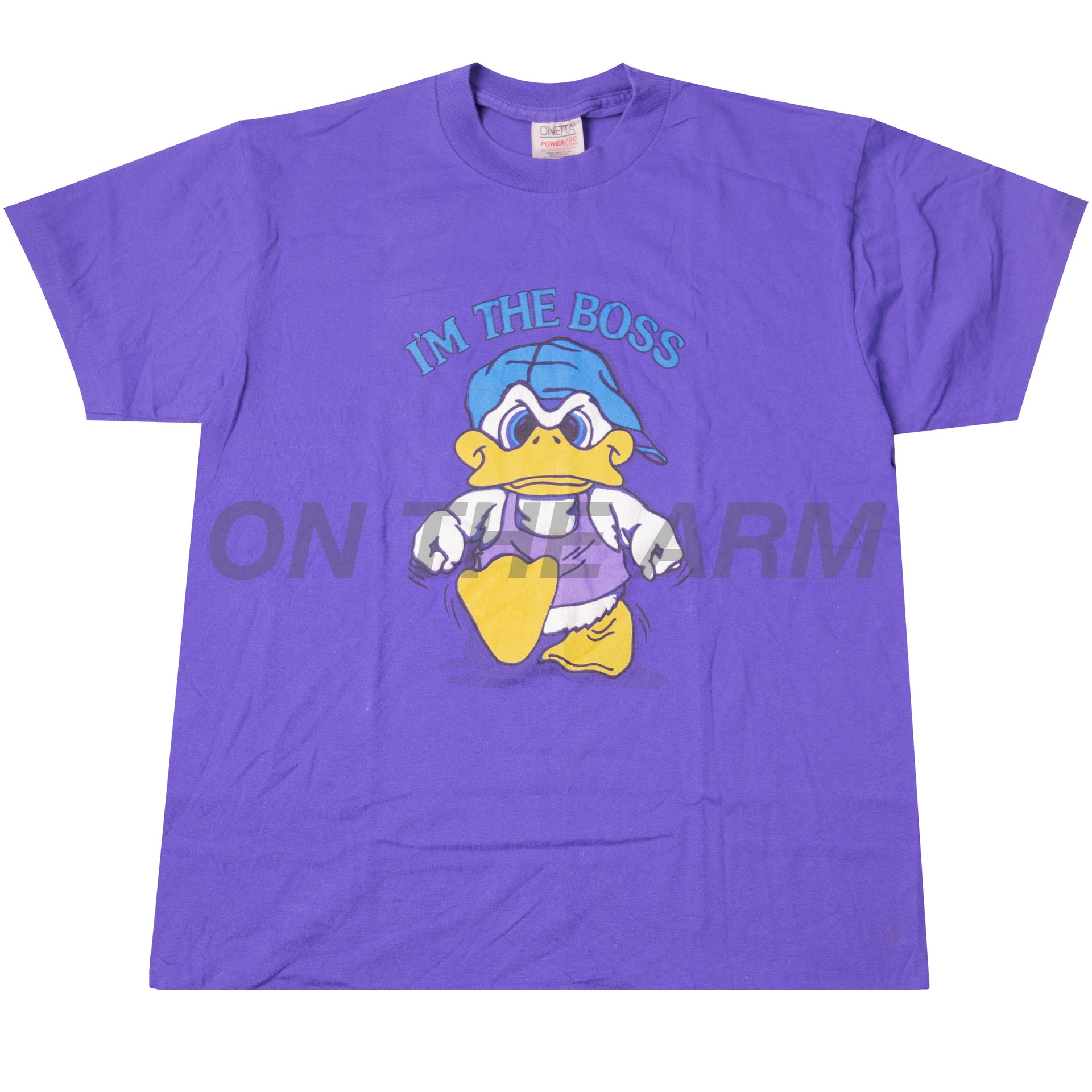 Vintage Blue I'm The Boss Tee