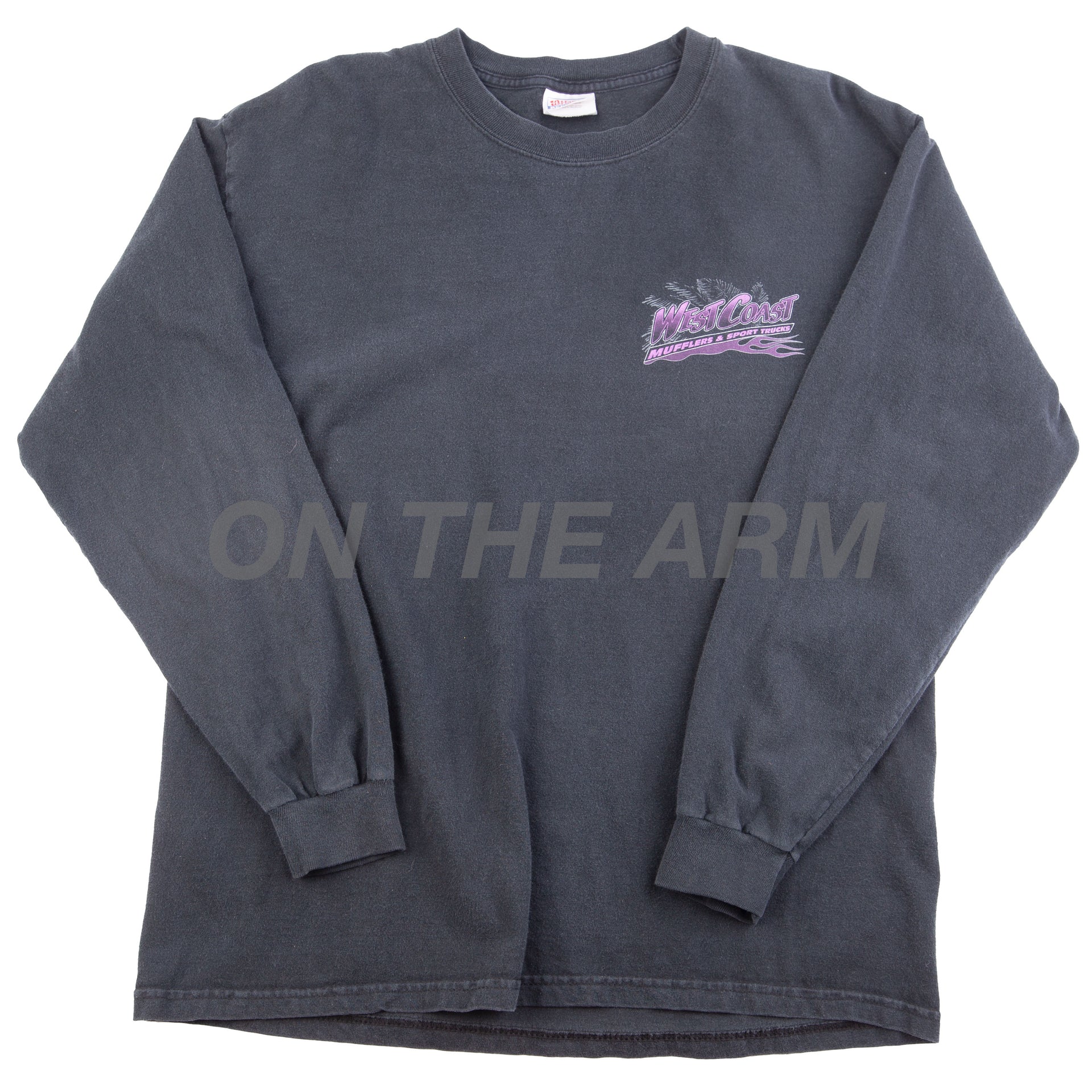 Vintage Black West Coast Mufflers Logo L/S (1990's)