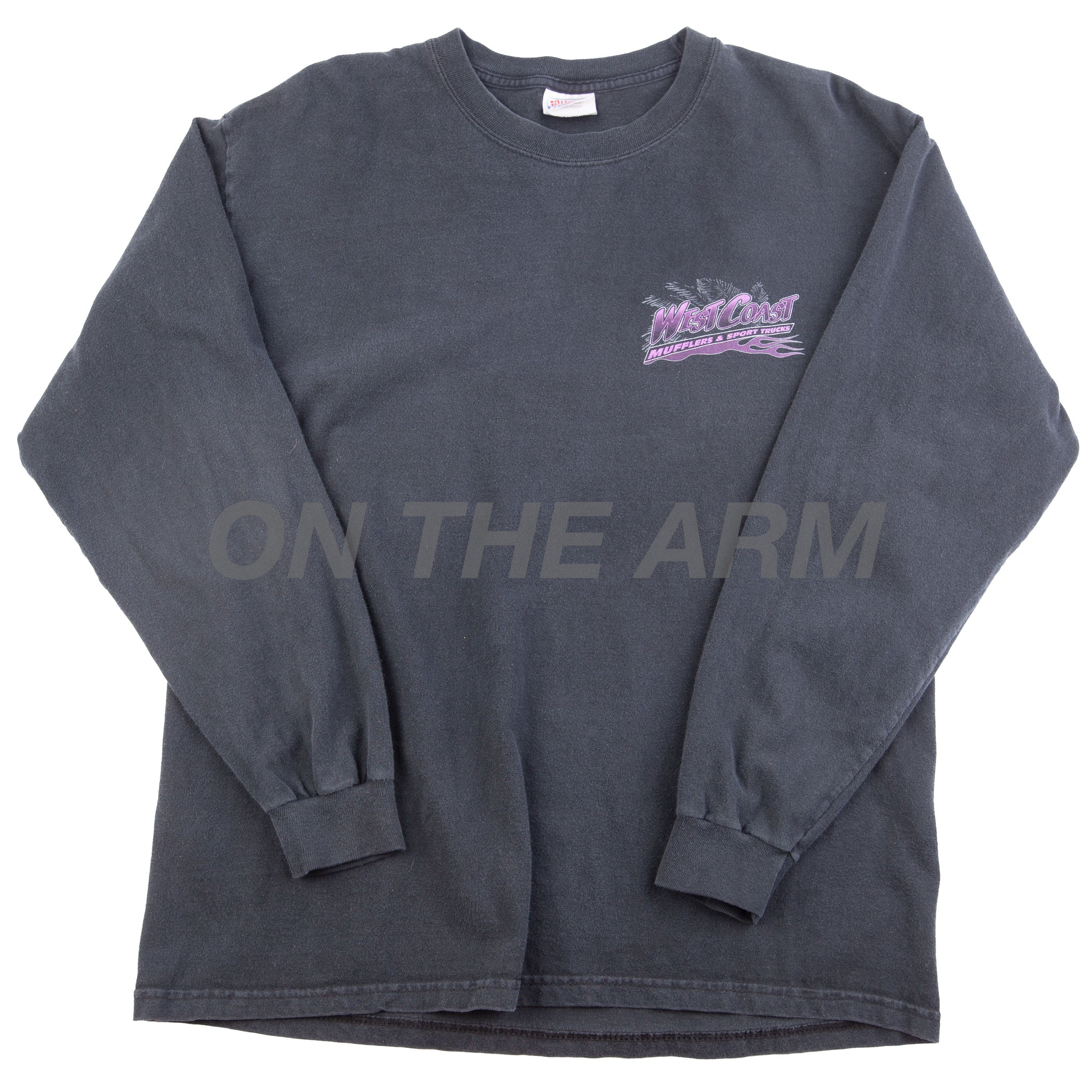Vintage Black West Coast Mufflers Logo L/S (1990's)