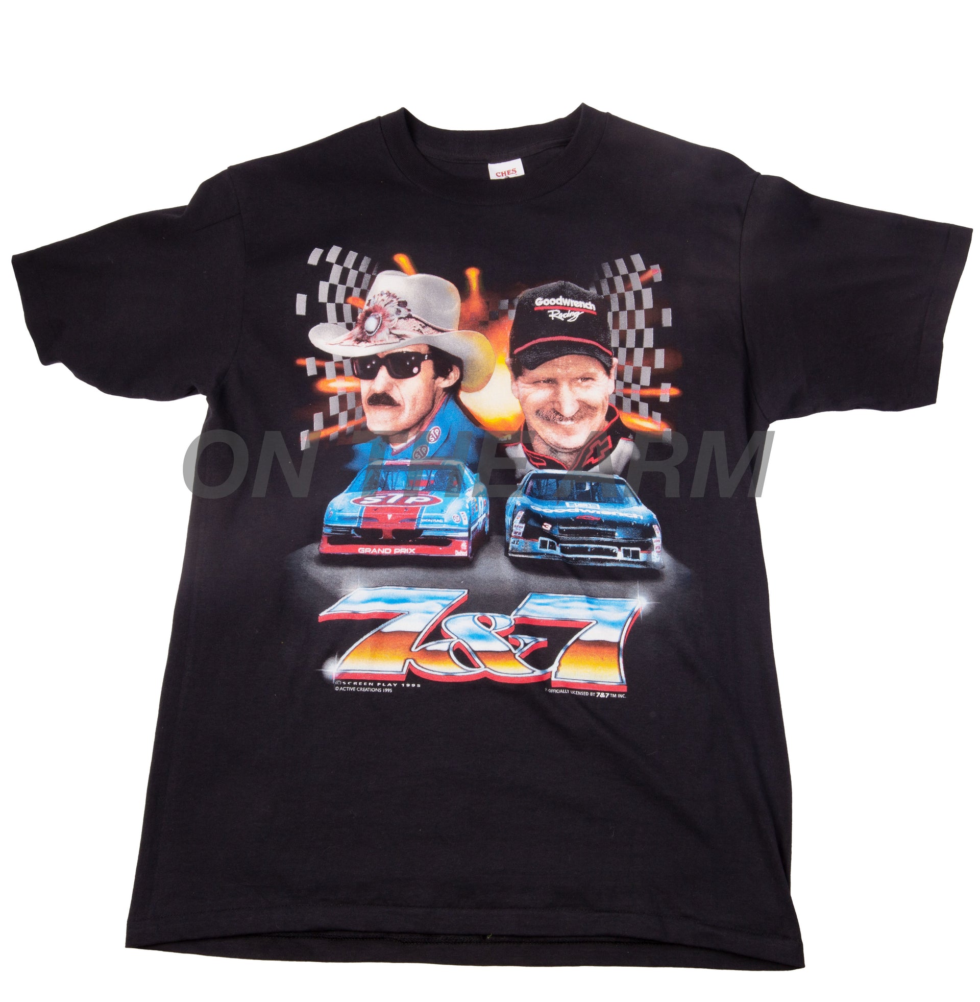 Vintage Black Dale Earnhart Tee