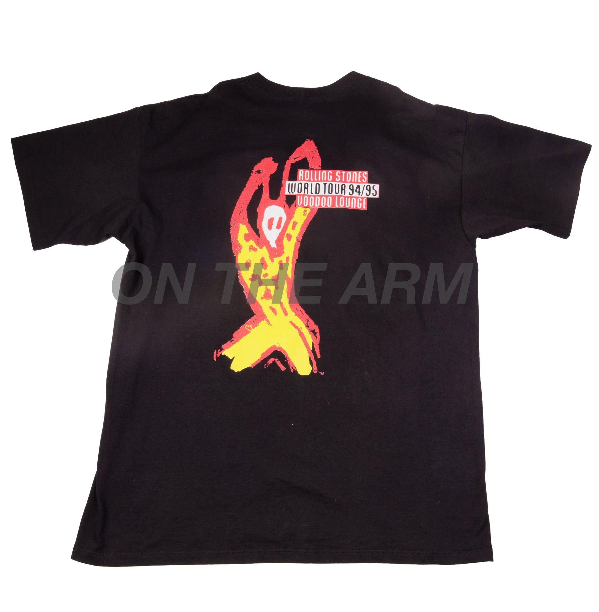 Vintage Black Rolling Stones Tee