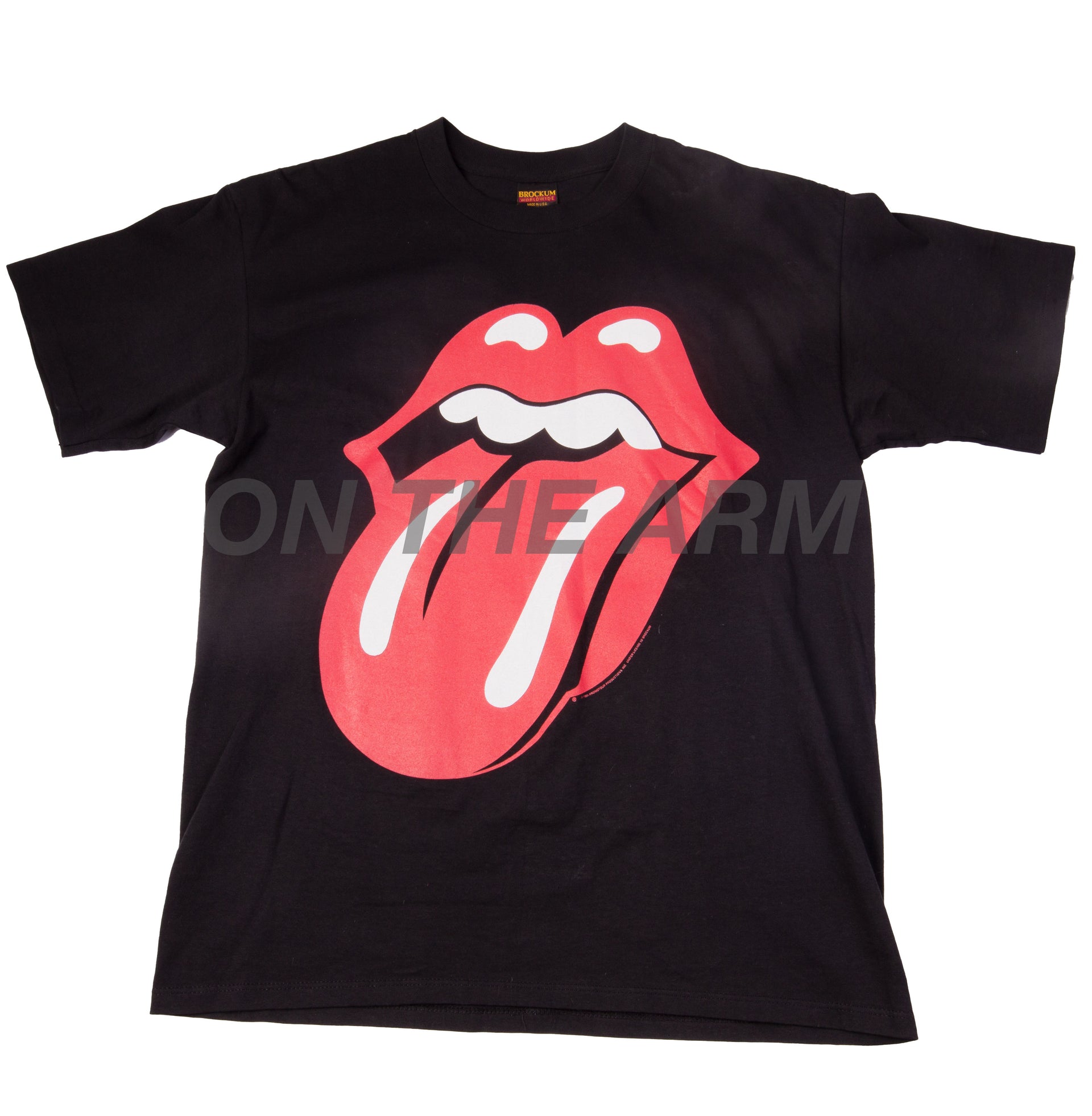 Vintage Black Rolling Stones Tee