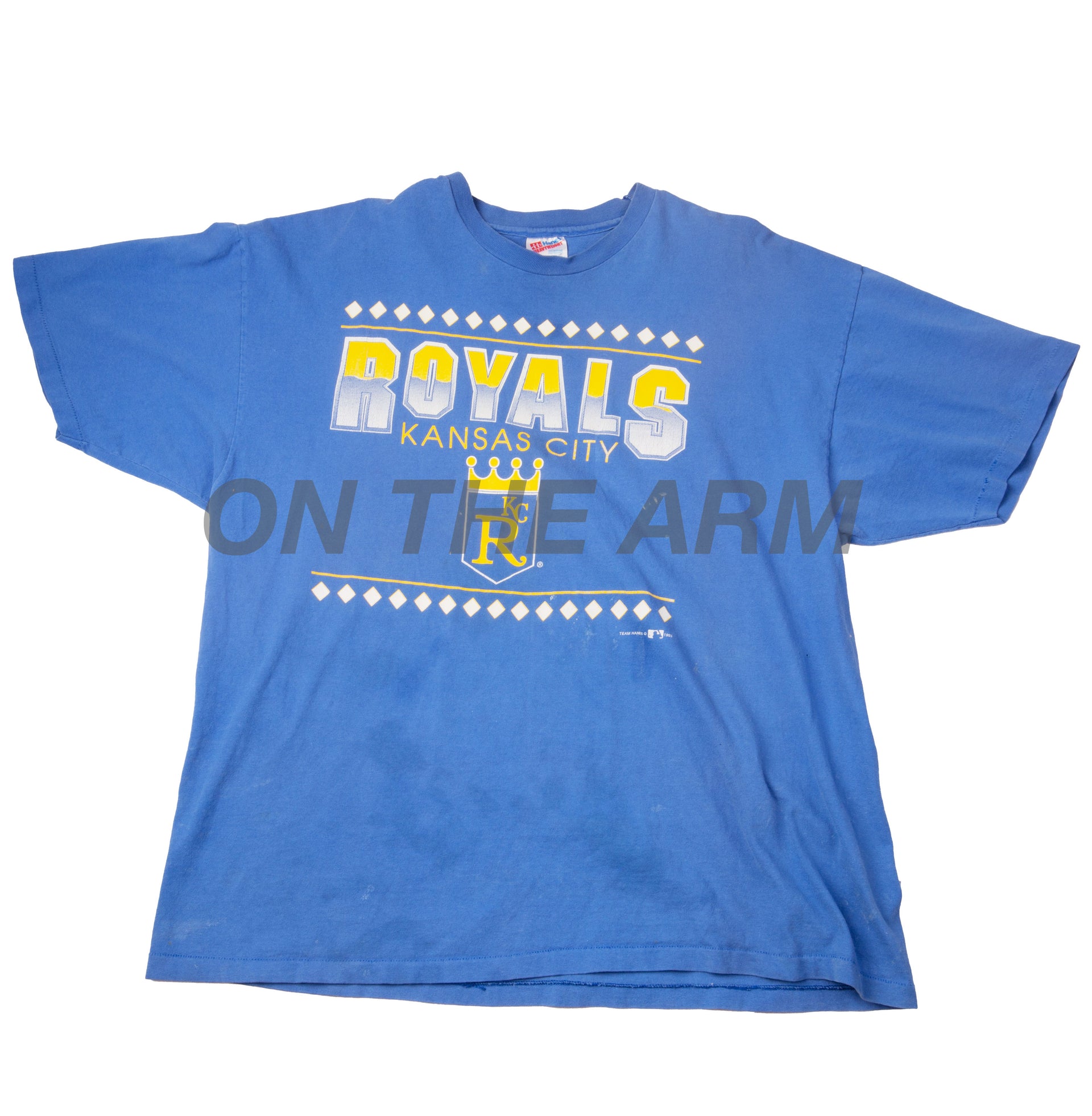 Vintage Dark Blue Kansas City Royals Tee