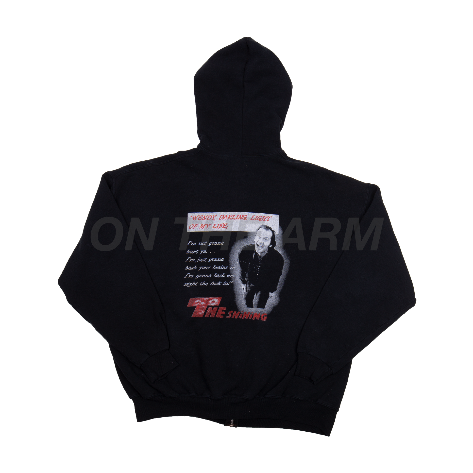 Vintage Black The Shining Zip