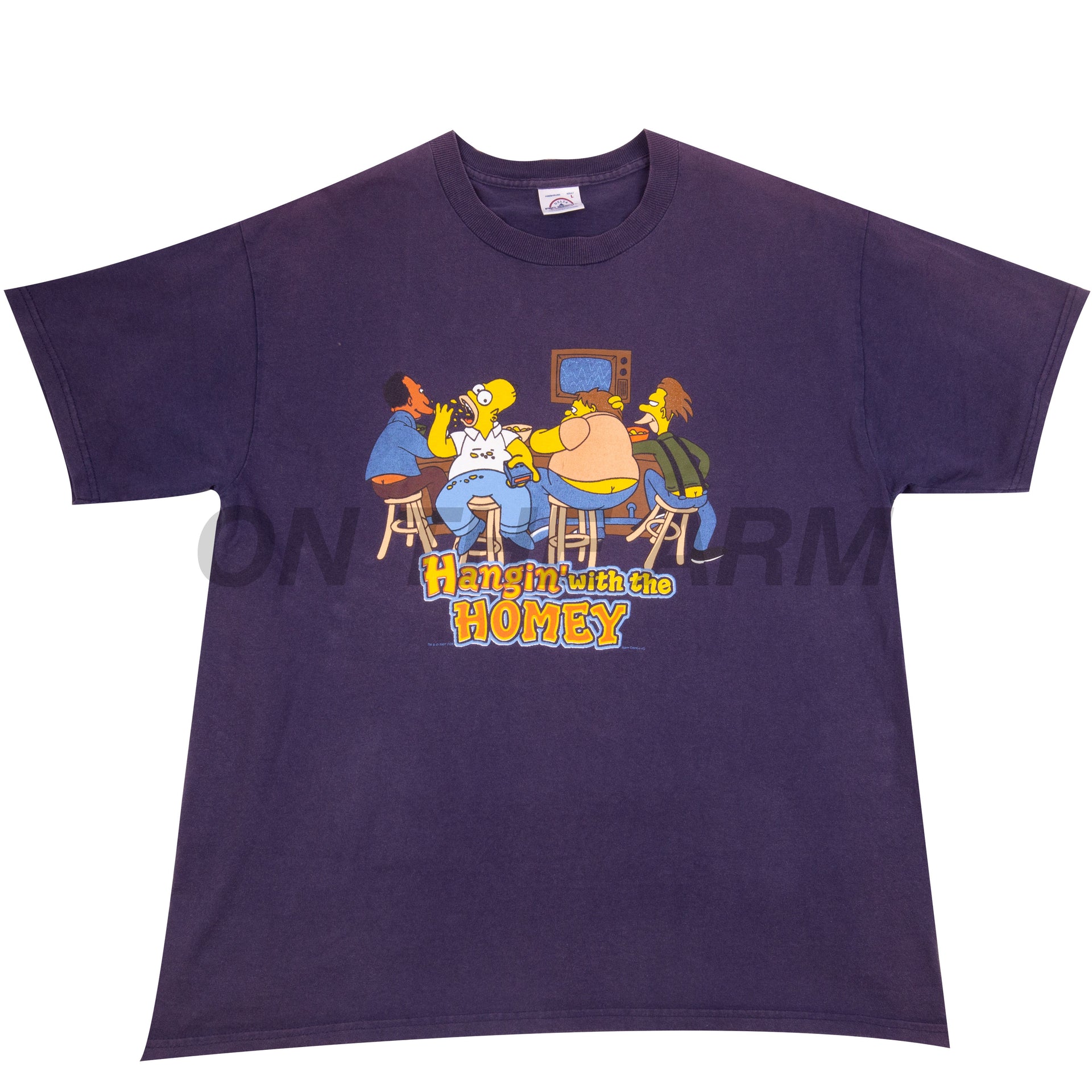 Vintage Navy Simpsons Homey Tee