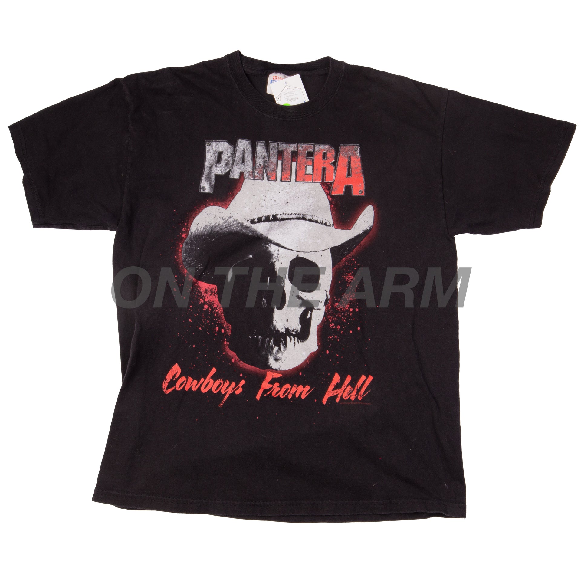 Vintage Black Hanes Pantera Tee