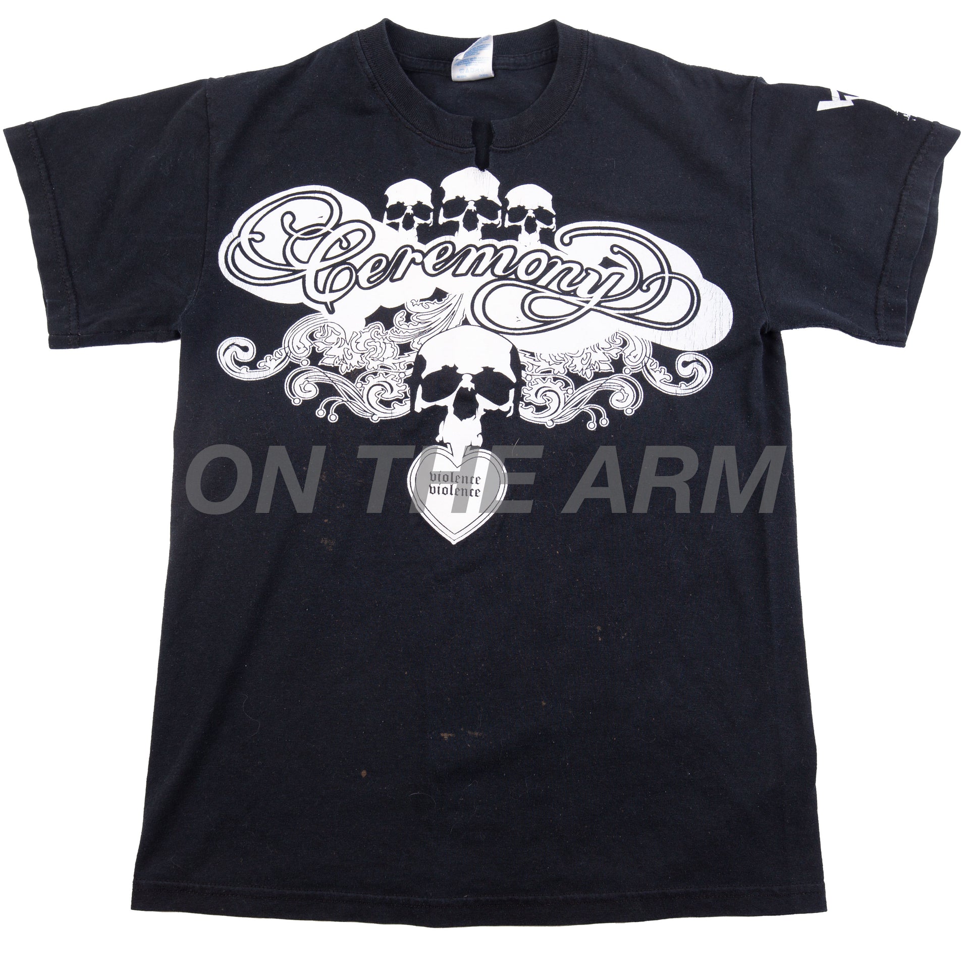 Vintage Black Ceremony Violence Violence Tee (2006)