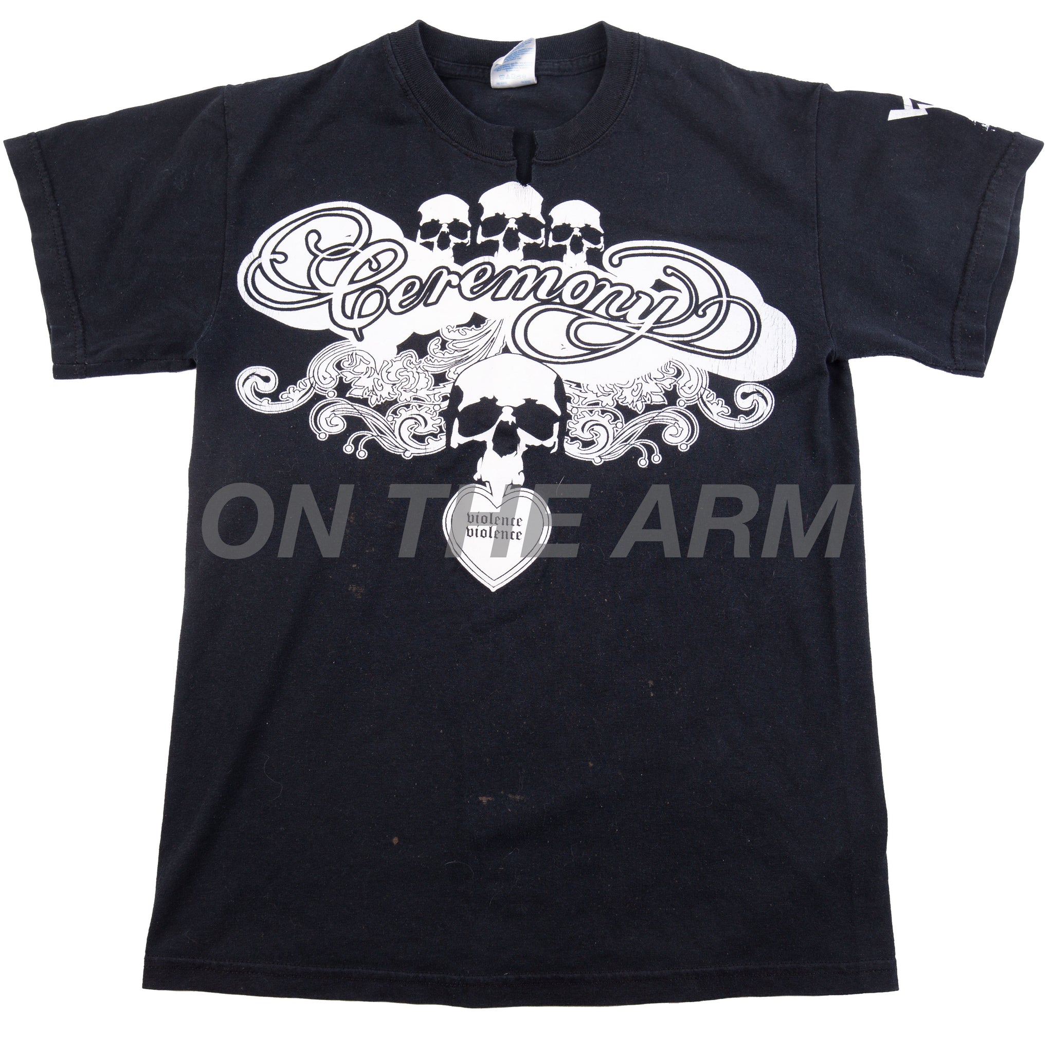 Vintage Black Ceremony Violence Violence Tee (2006)