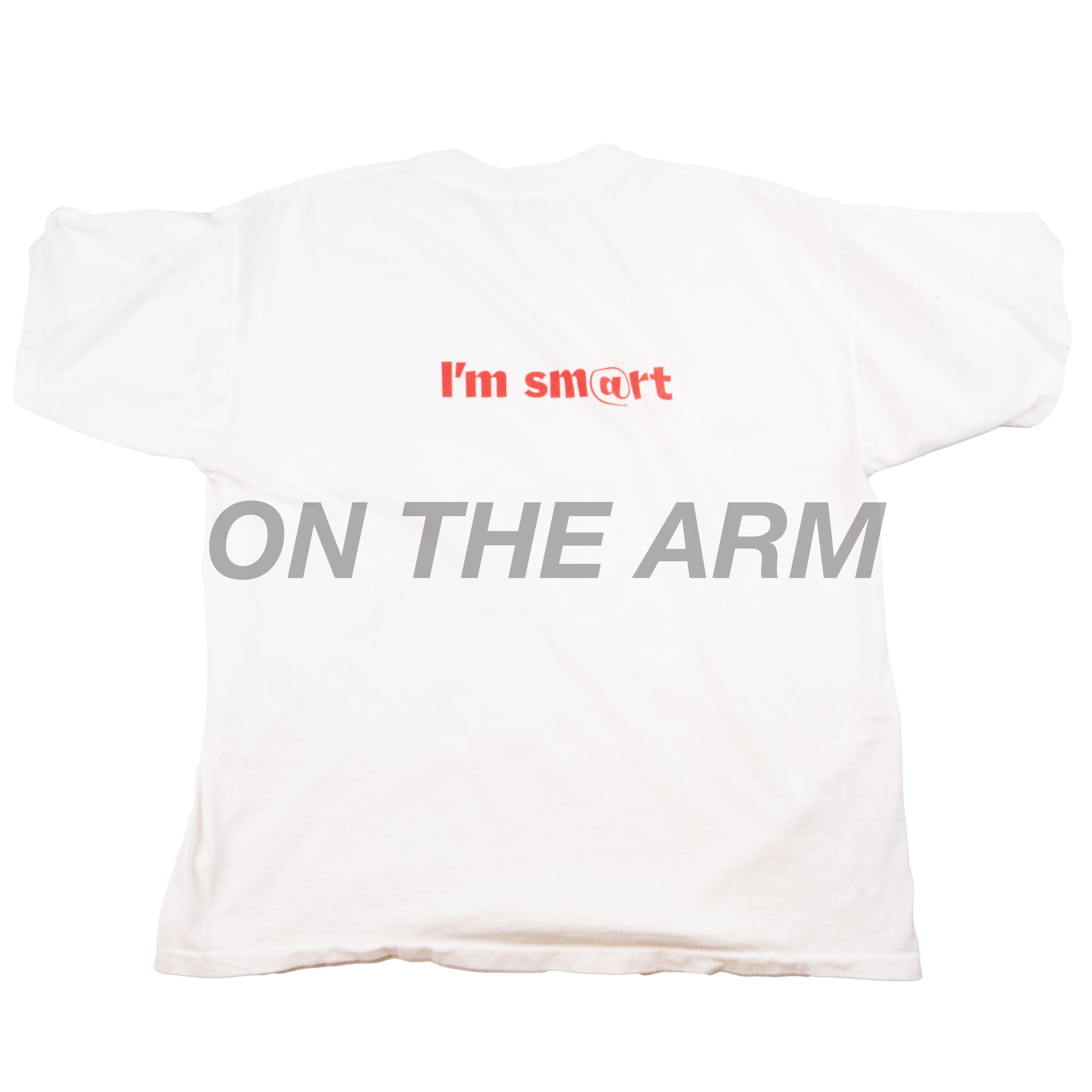 Vintage White I'm Sm@rt Tee (2000's)
