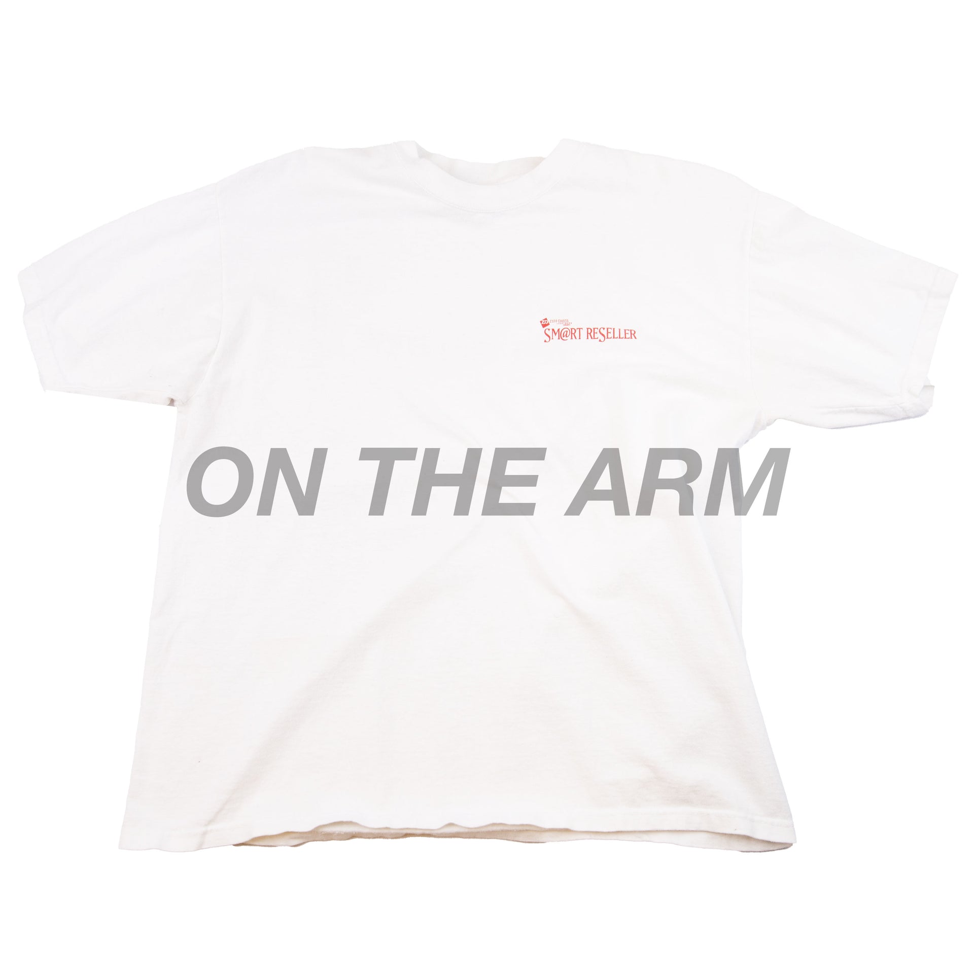 Vintage White I'm Sm@rt Tee (2000's)