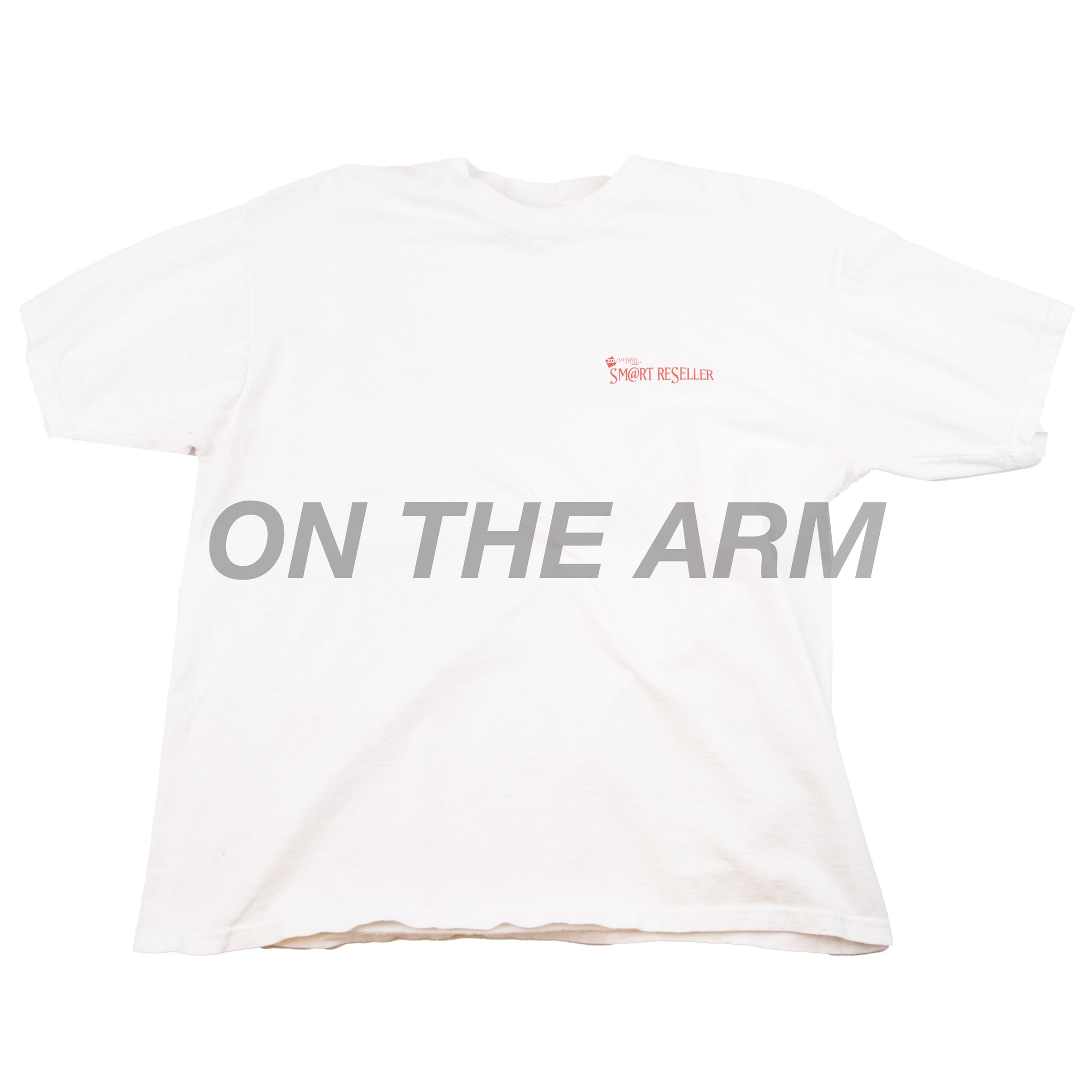 Vintage White I'm Sm@rt Tee (2000's)