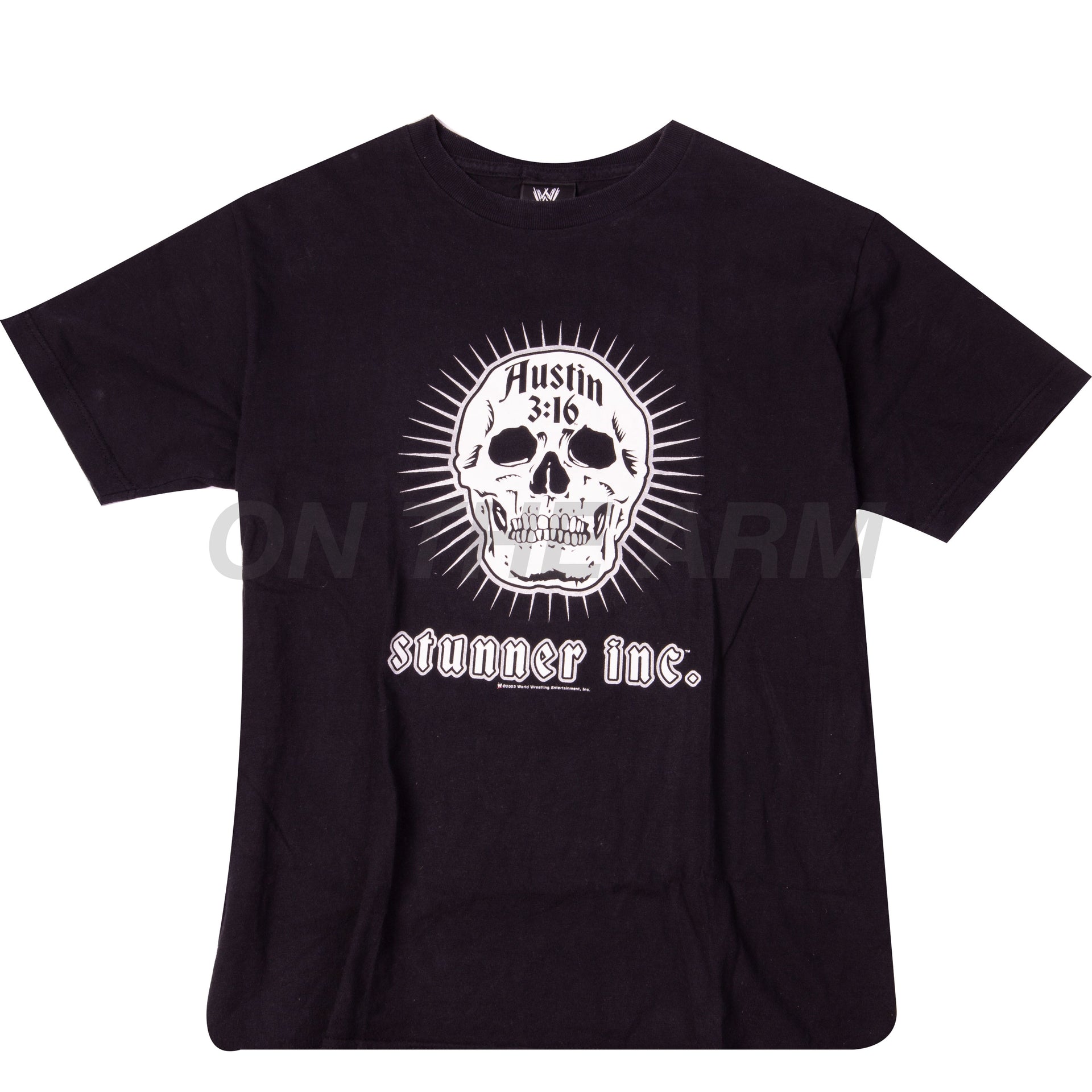 Vintage Black WWE Stone Cold Stunner INC. Tee