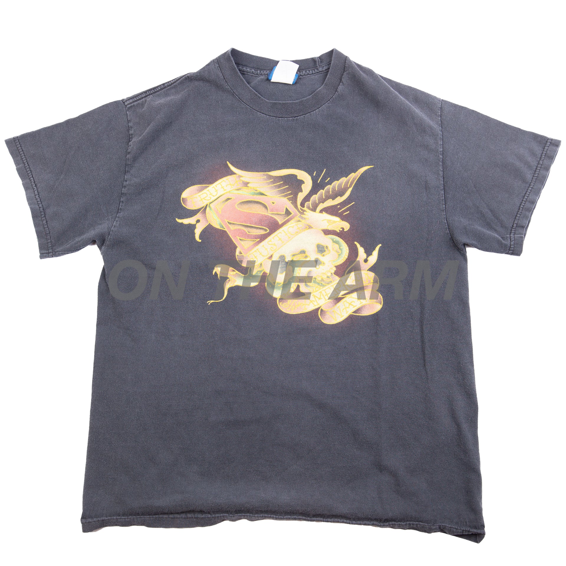 Vintage Black Superman The American Way Tee (2000's)