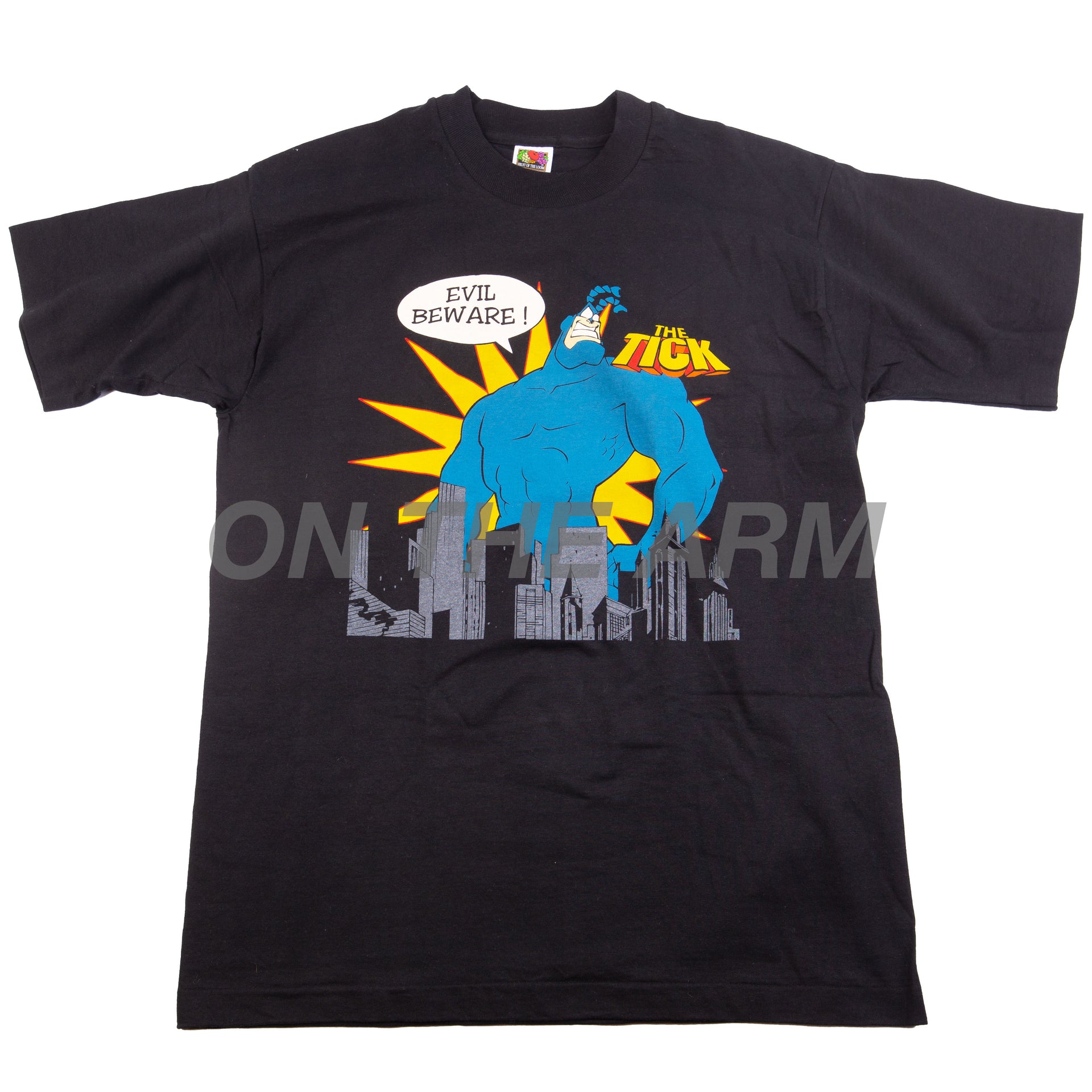 Vintage Black The Tick Evil Beware Tee (2000's)