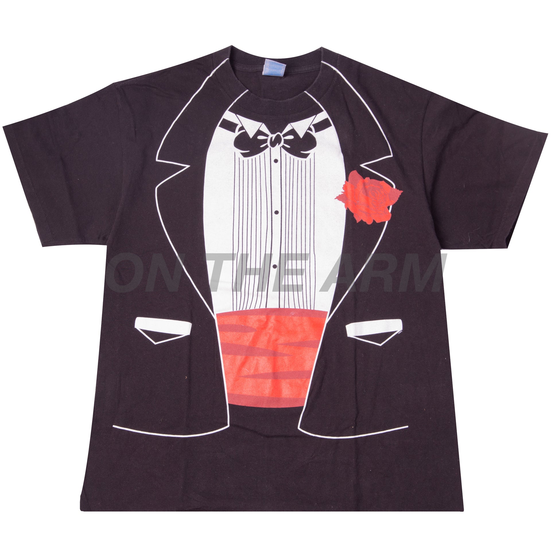 Vintage Black Tuxedo Tee