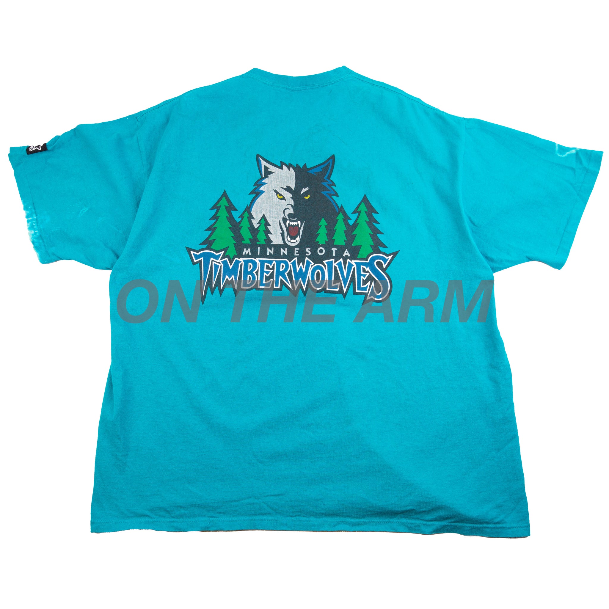 Vintage Teal Starter Timberwolves Tee (1990's)