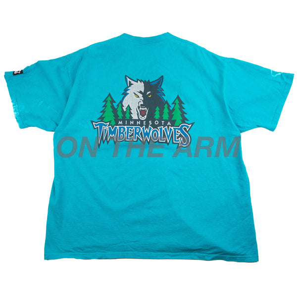 Vintage Teal Starter Timberwolves Tee (1990's)