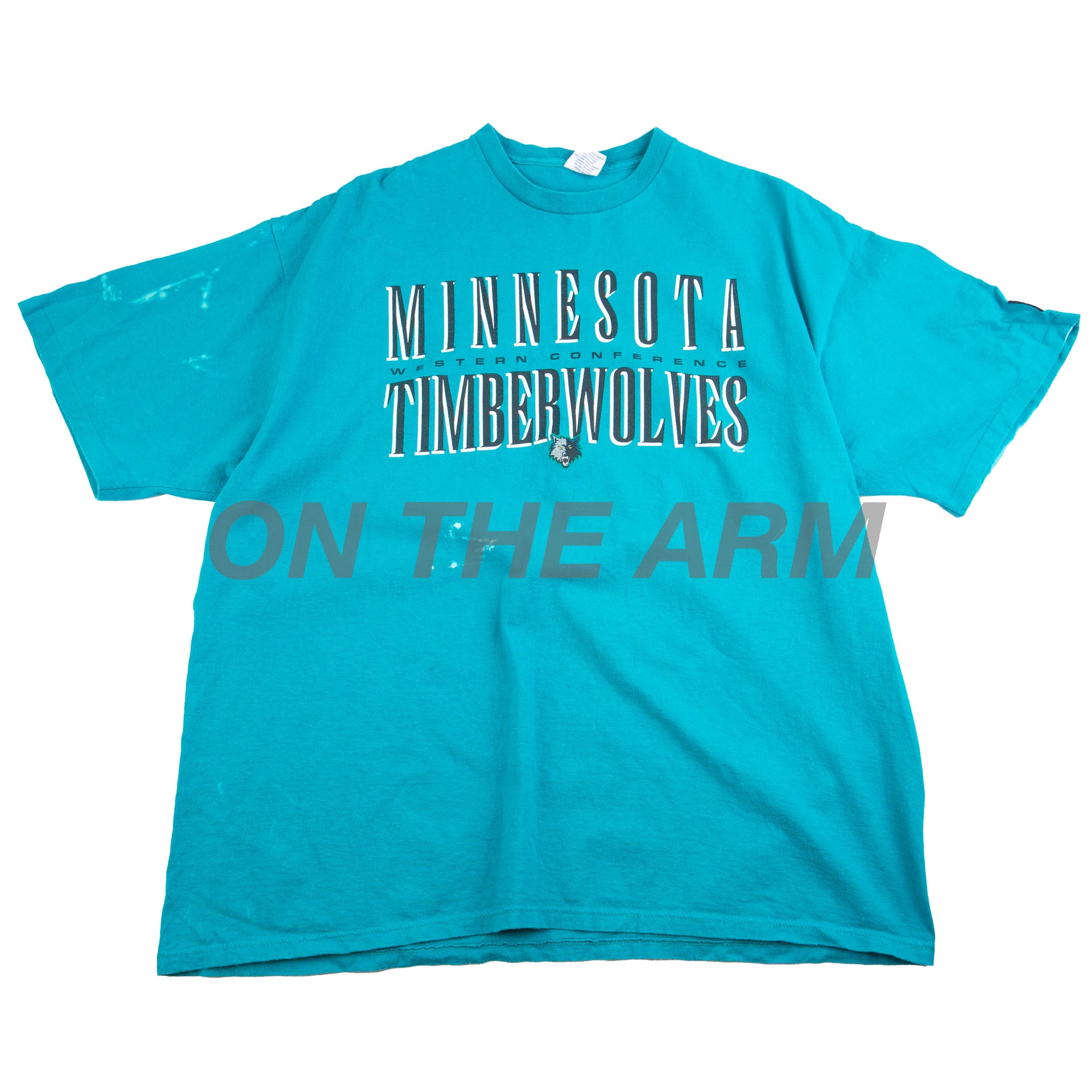 Vintage Teal Starter Timberwolves Tee (1990's)