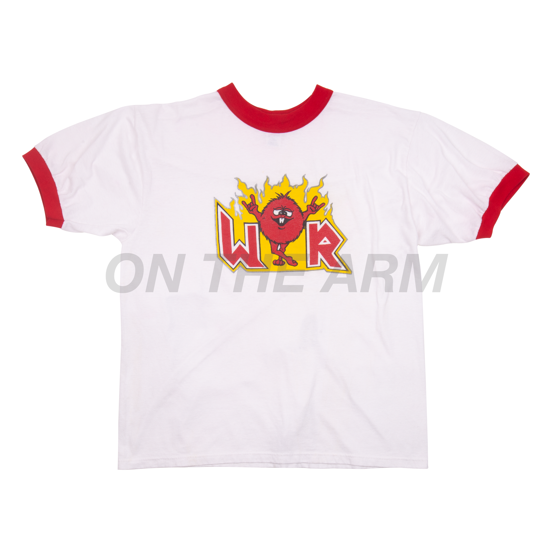Vintage White Camacho Ringer Tee